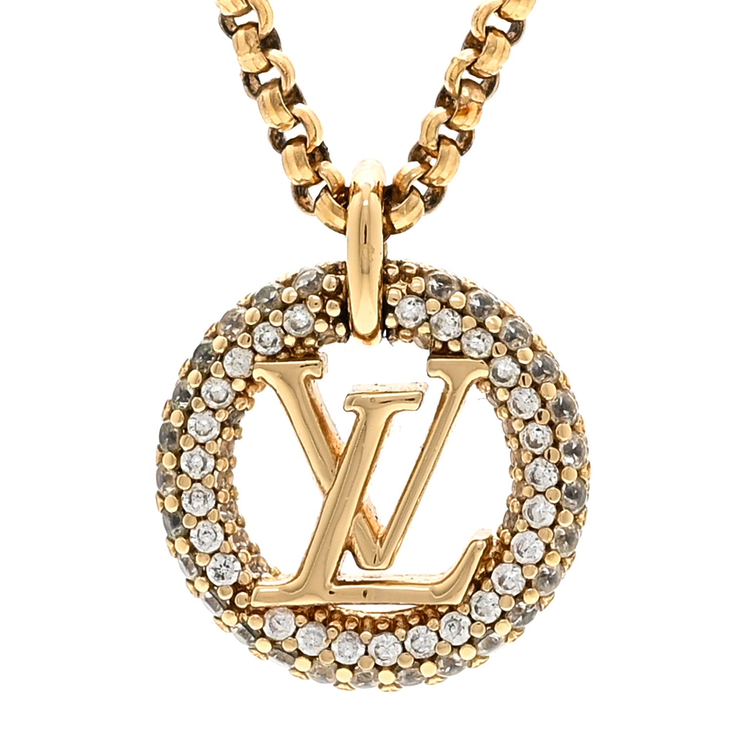 Metal Crystal Louise By Night Necklace