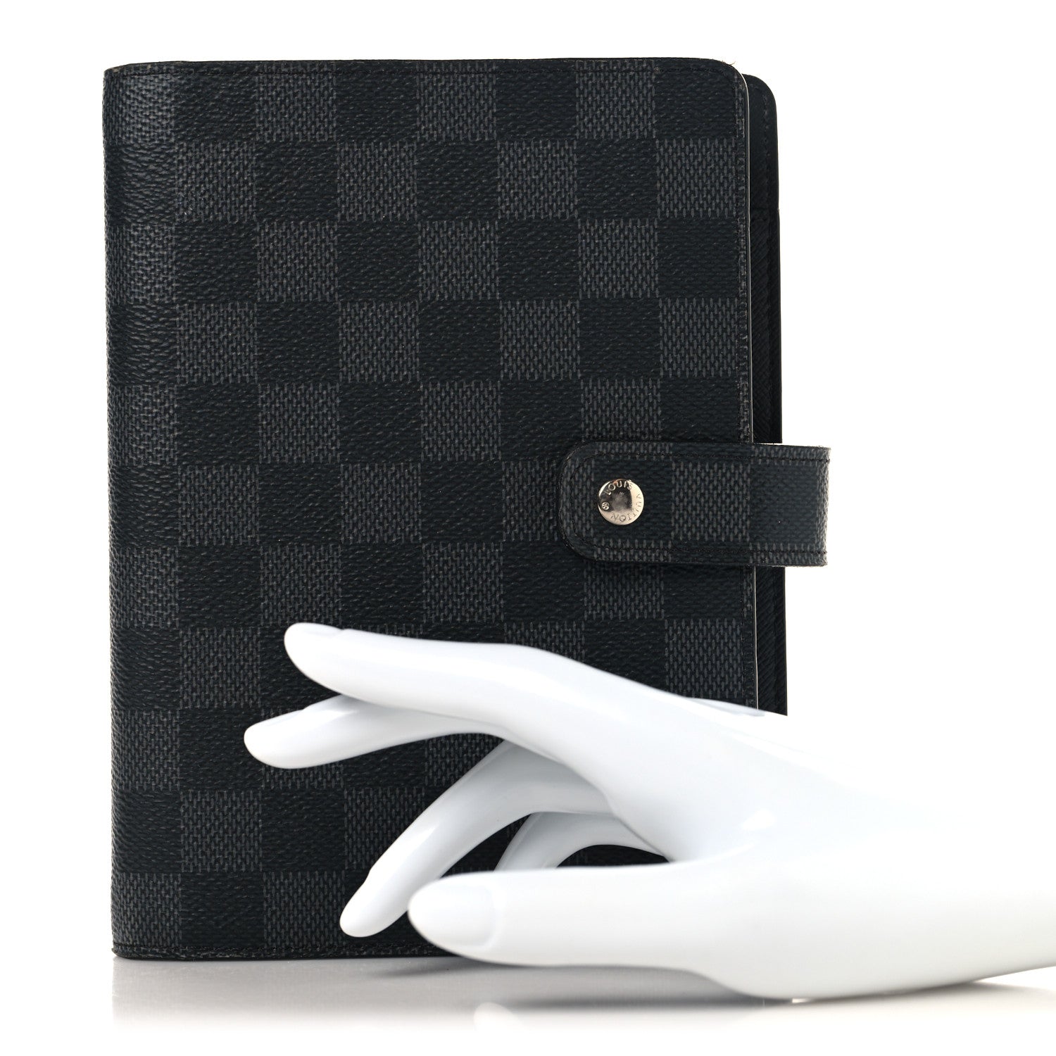 Damier Graphite Medium Ring Agenda Cover