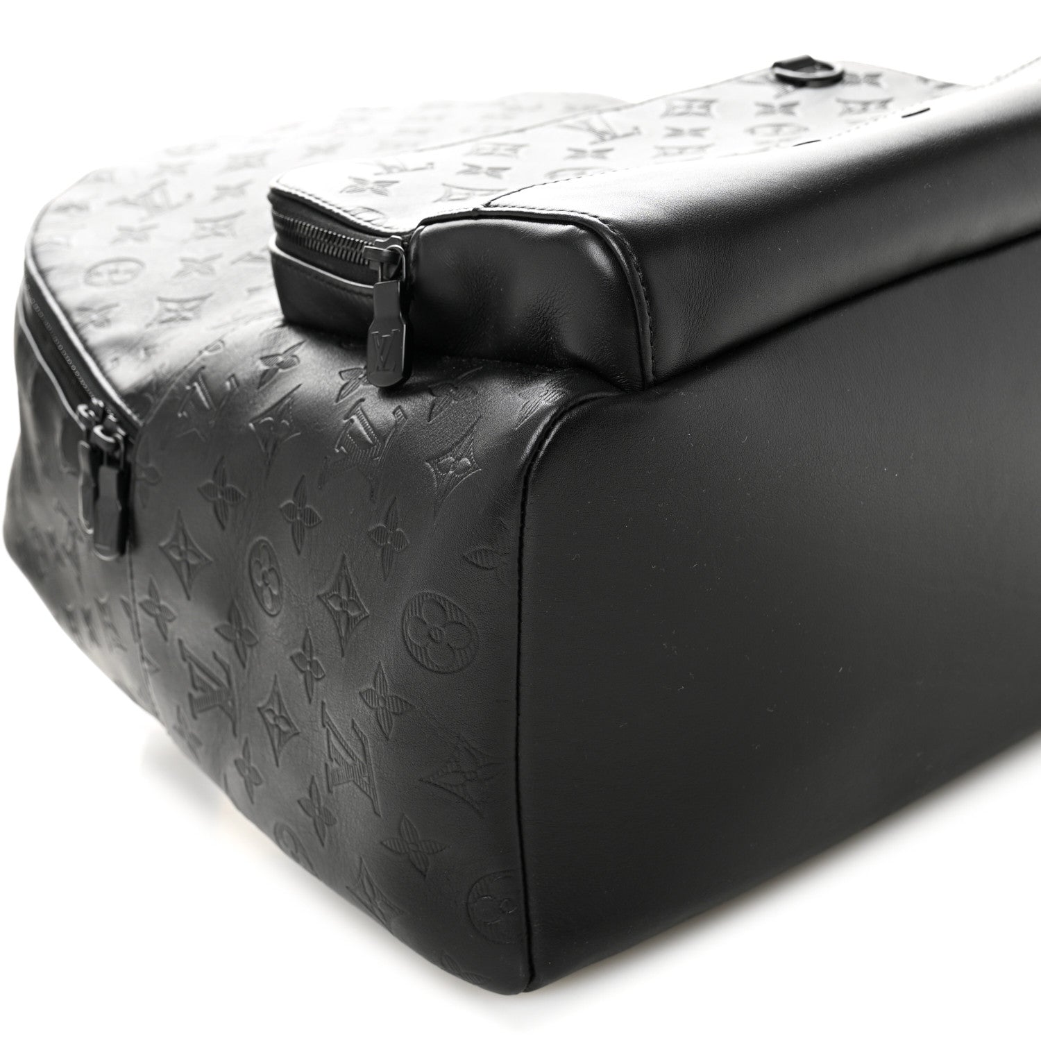 Calfskin Monogram Shadow Racer Backpack Black