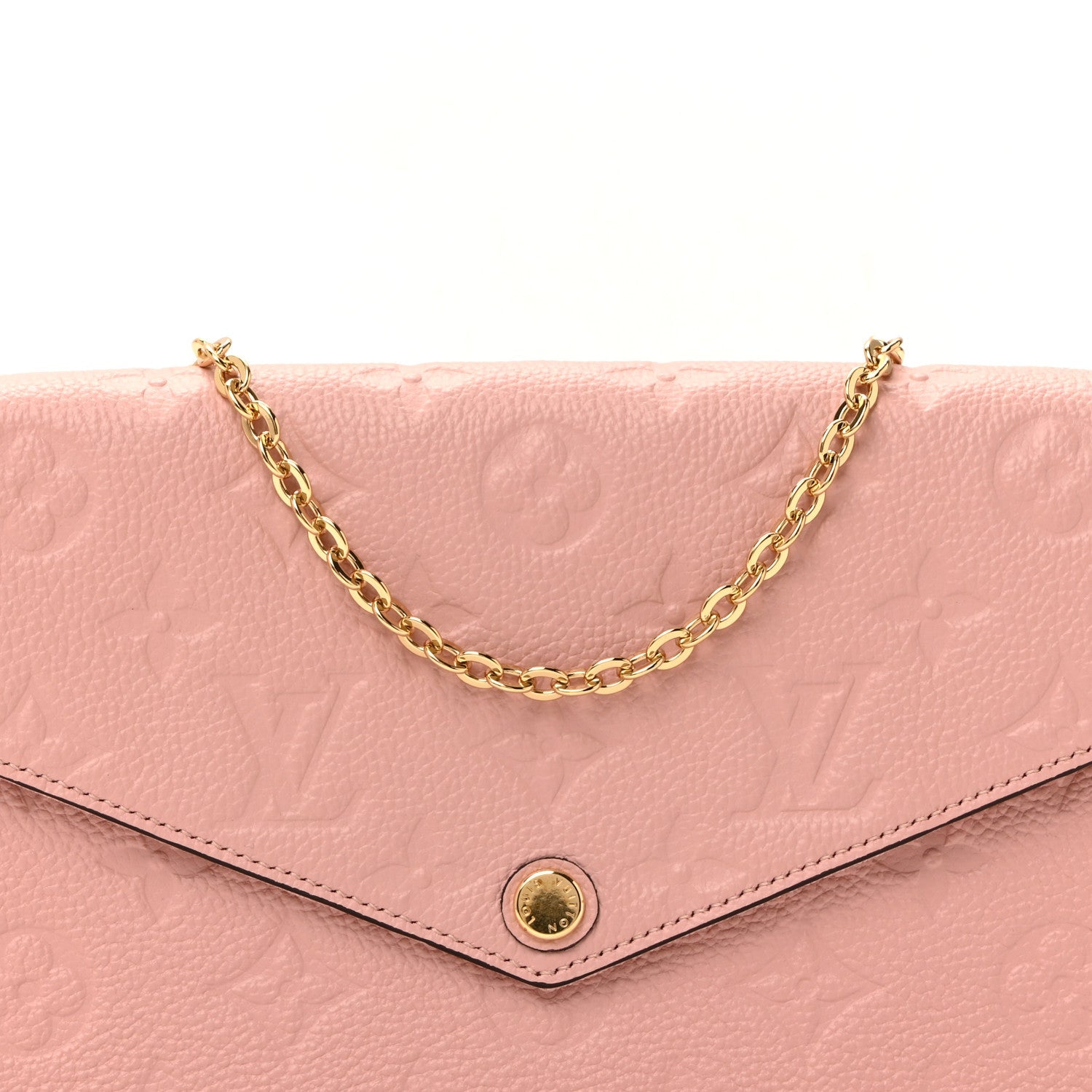 Empreinte Pochette Felicie Chain Wallet Rose Poudre