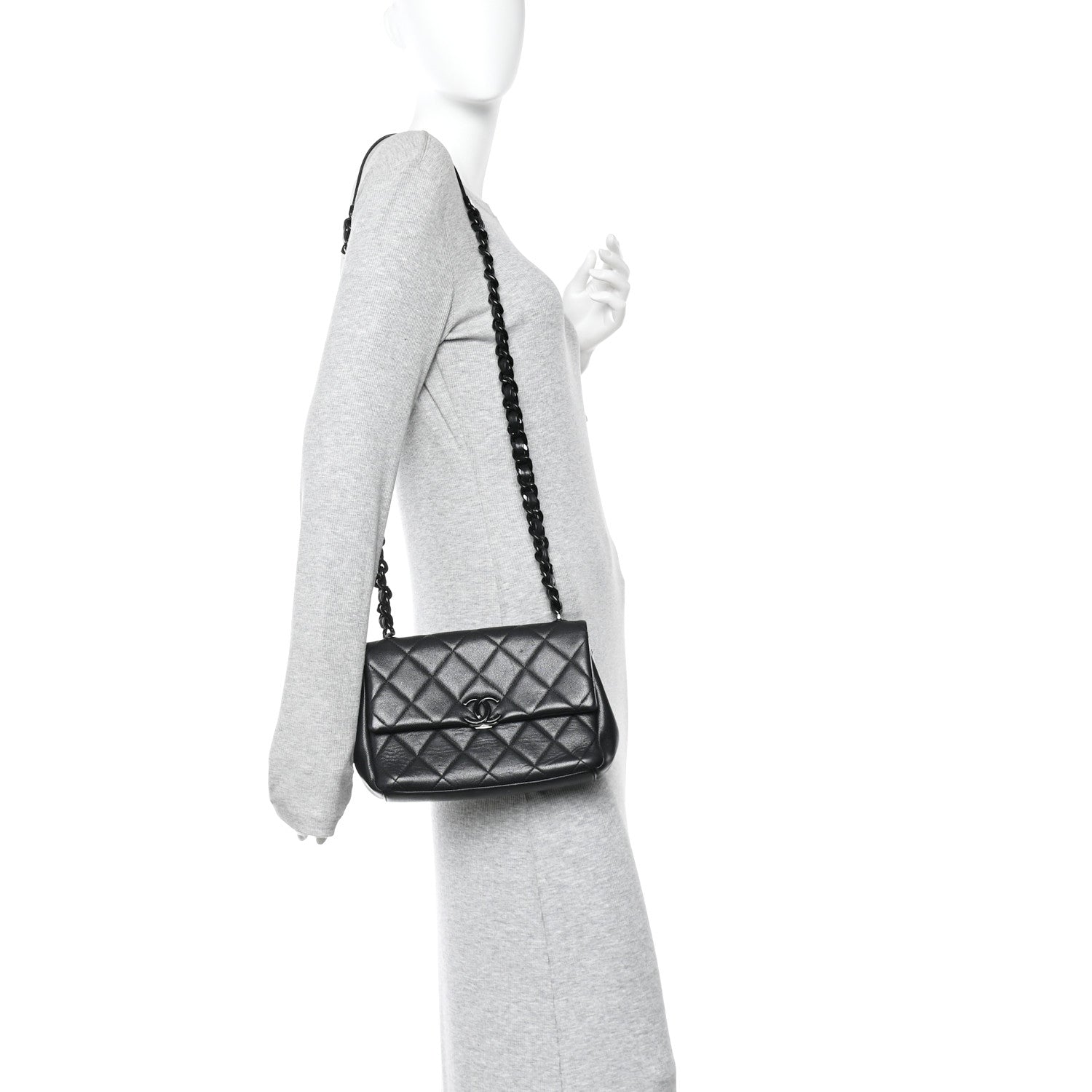 Caviar Quilted My Everything Flap Black