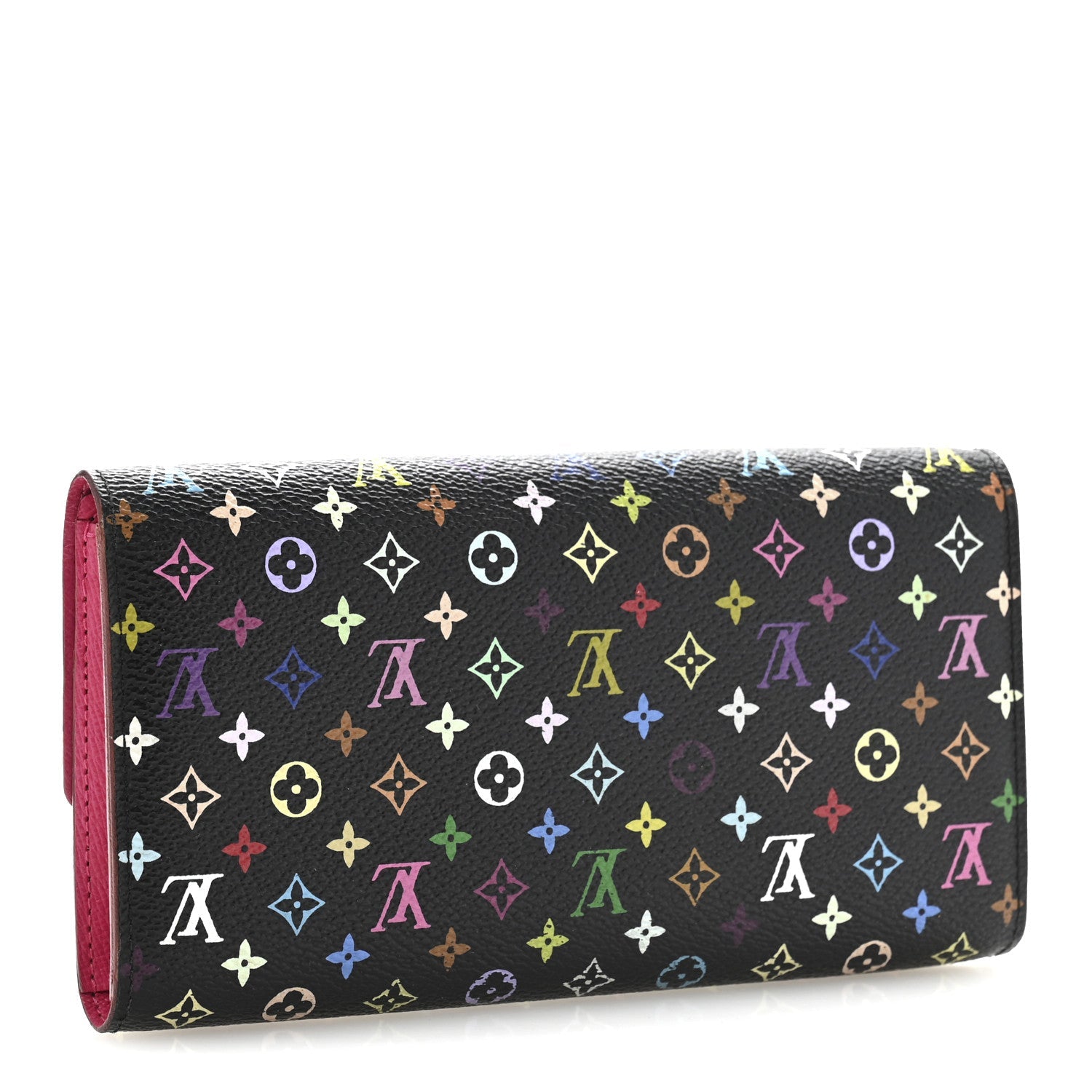 Monogram Multicolor Sarah Wallet Black Grenade