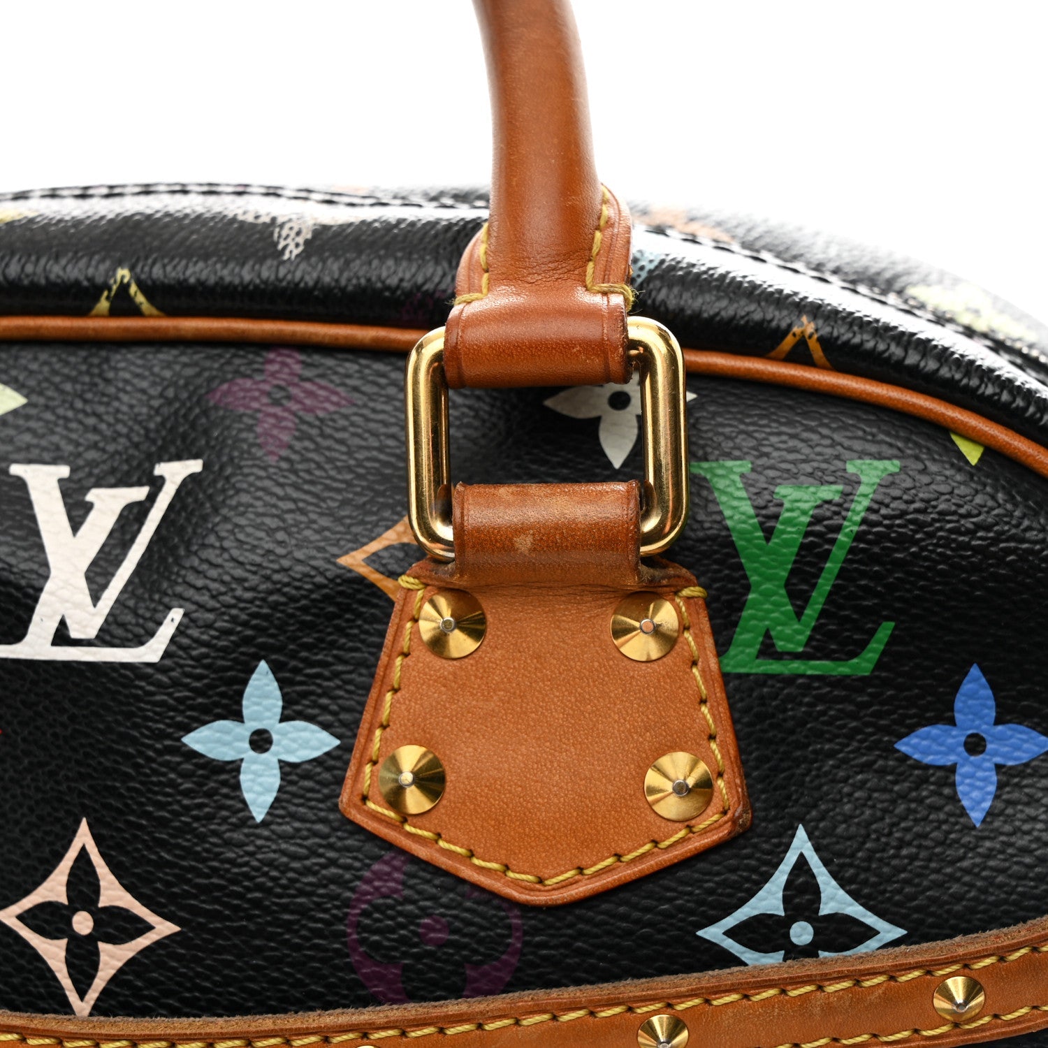 Monogram Multicolor Trouville Black