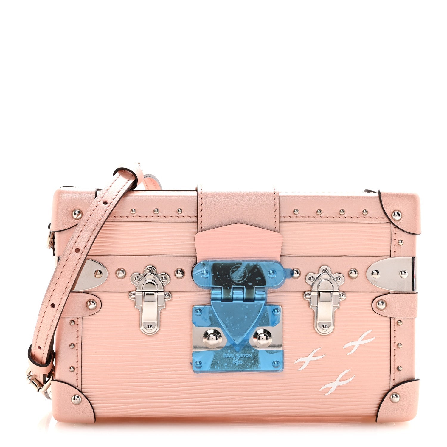 Epi Petite Malle Rose Nacre