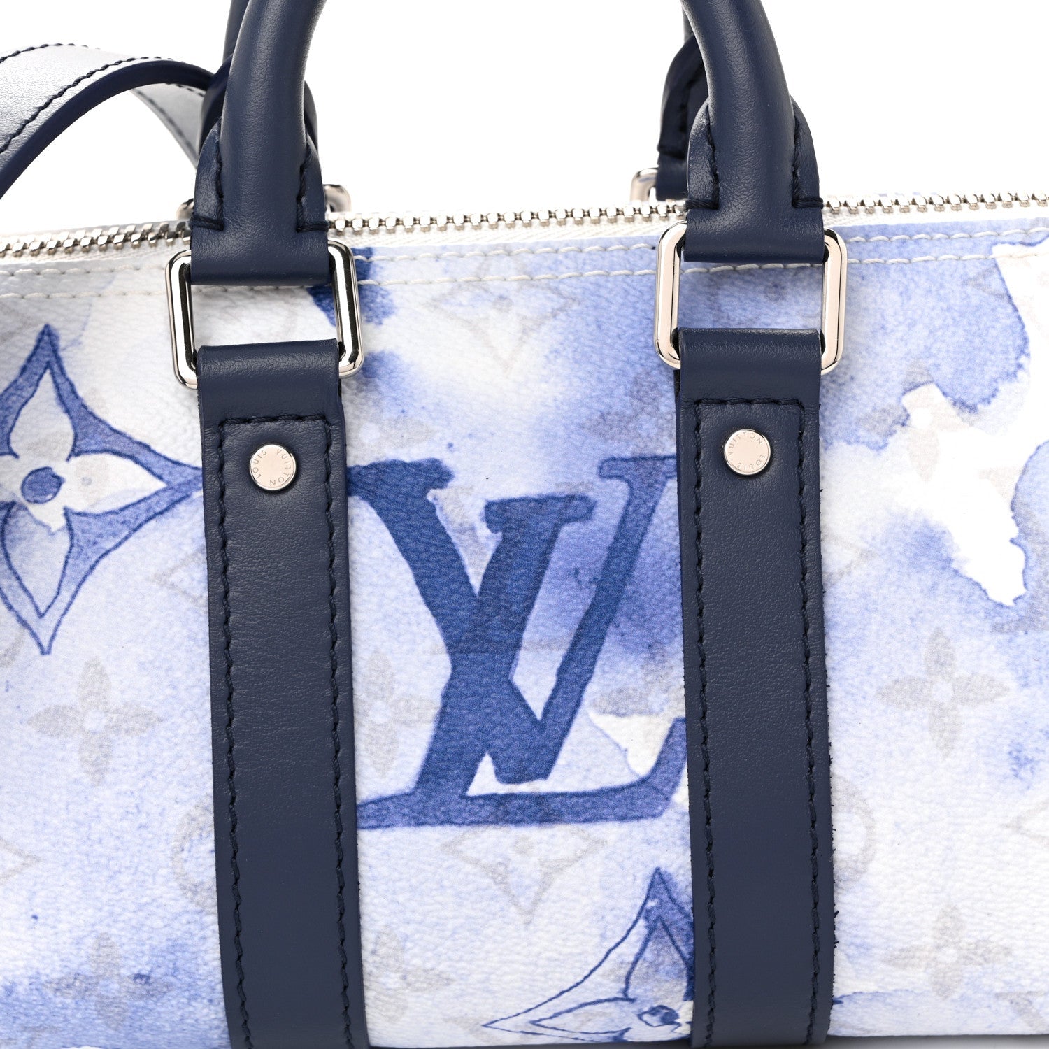Monogram Watercolor Keepall XS Blue