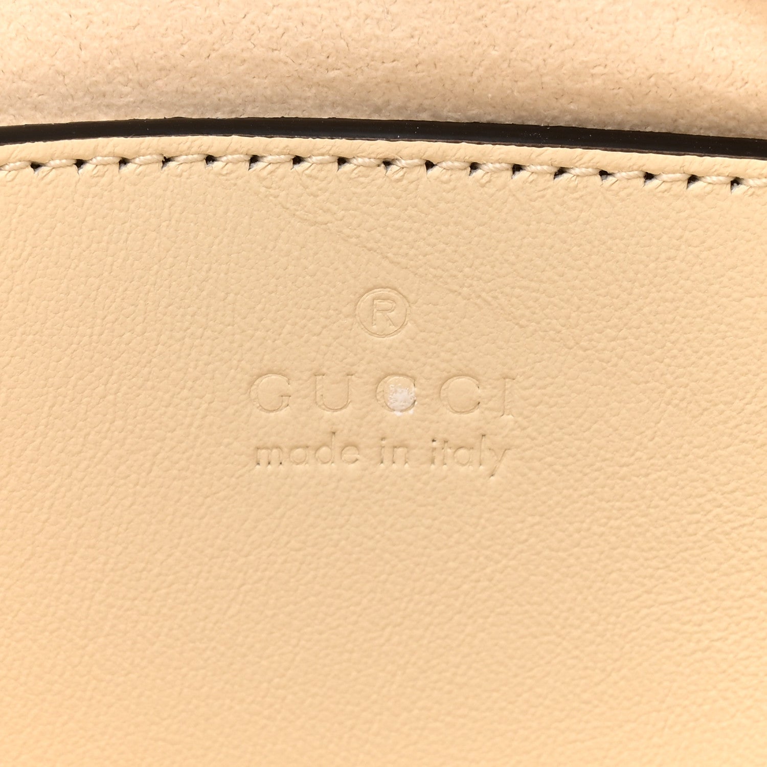 Calfskin Matelasse GG Marmont Half Moon Hobo White