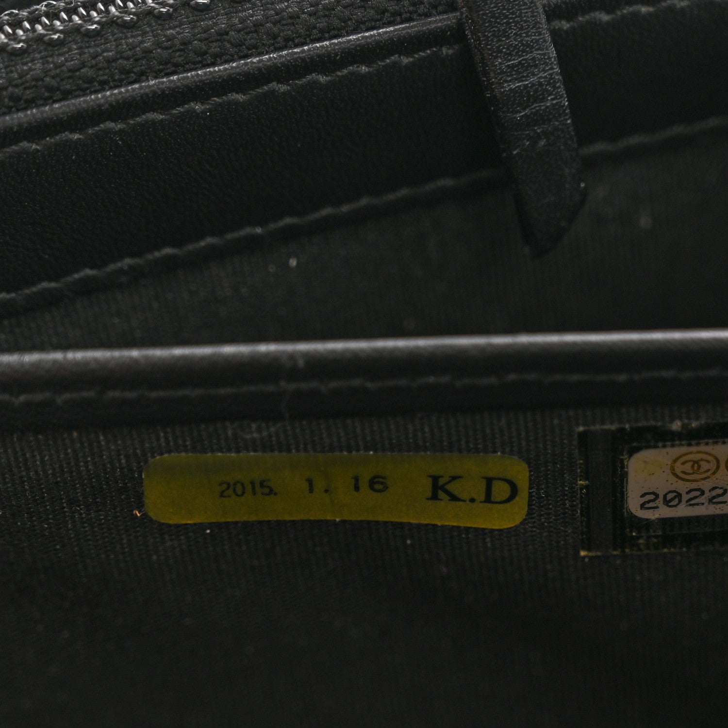 Patent Quilted Large Brilliant Flap Wallet Black