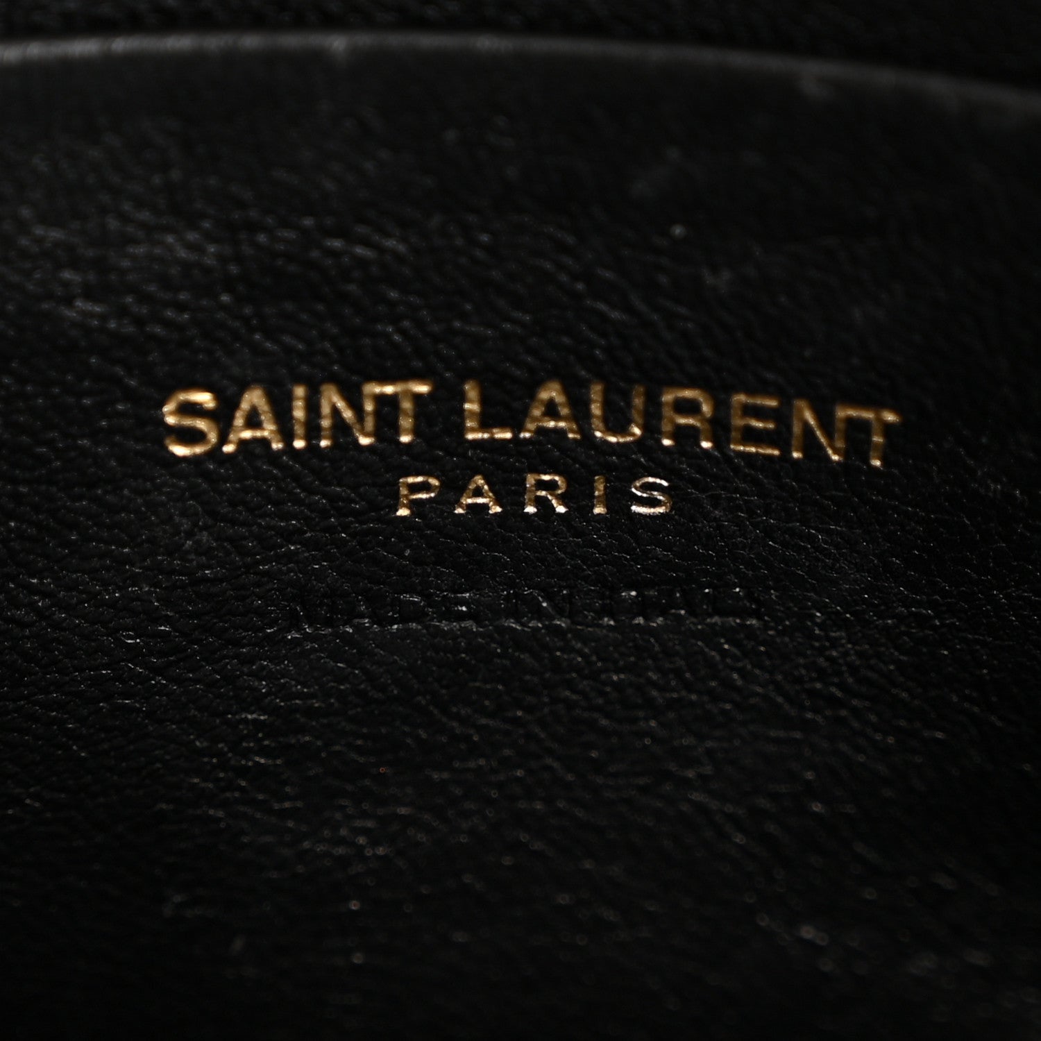 Grain De Poudre Matelasse Monogram Mini Lou Camera Bag Black