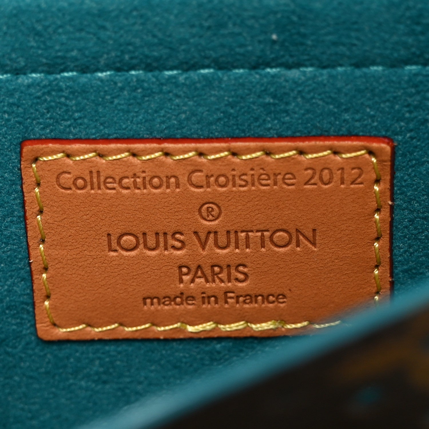 Monogram SC Flore Saumur Teal