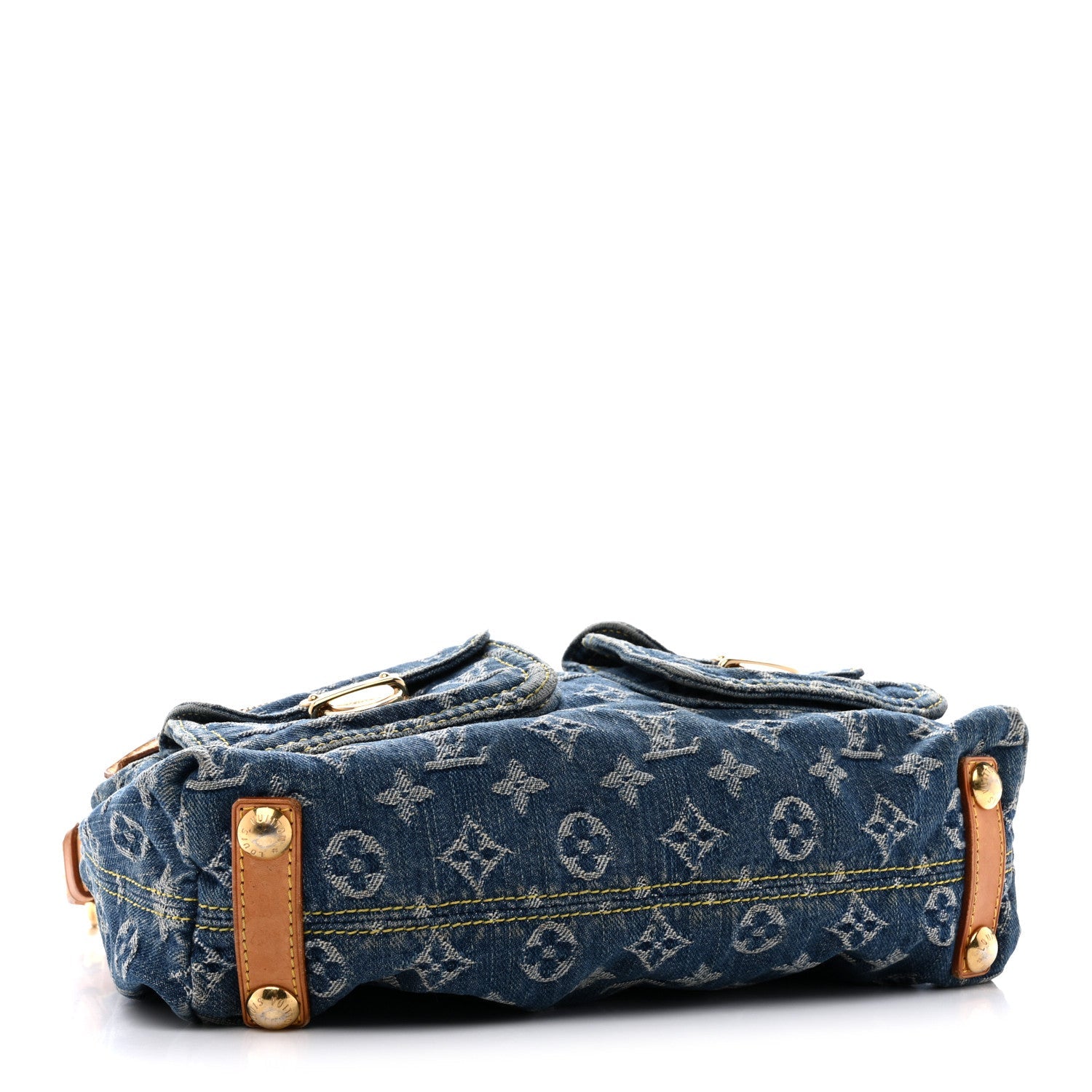 Monogram Denim Baggy PM Blue