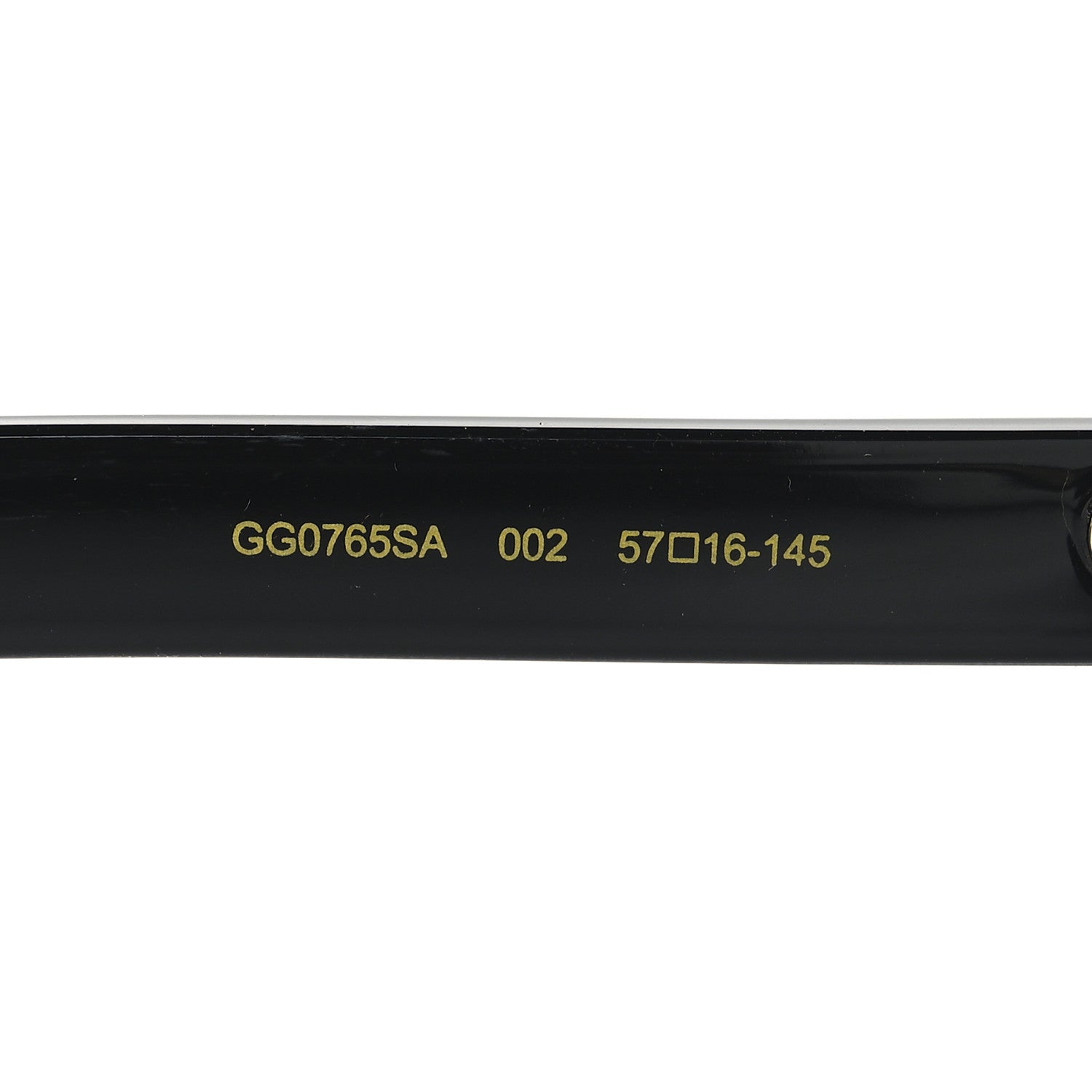 Acetate Square Sunglasses GG0765SA Black
