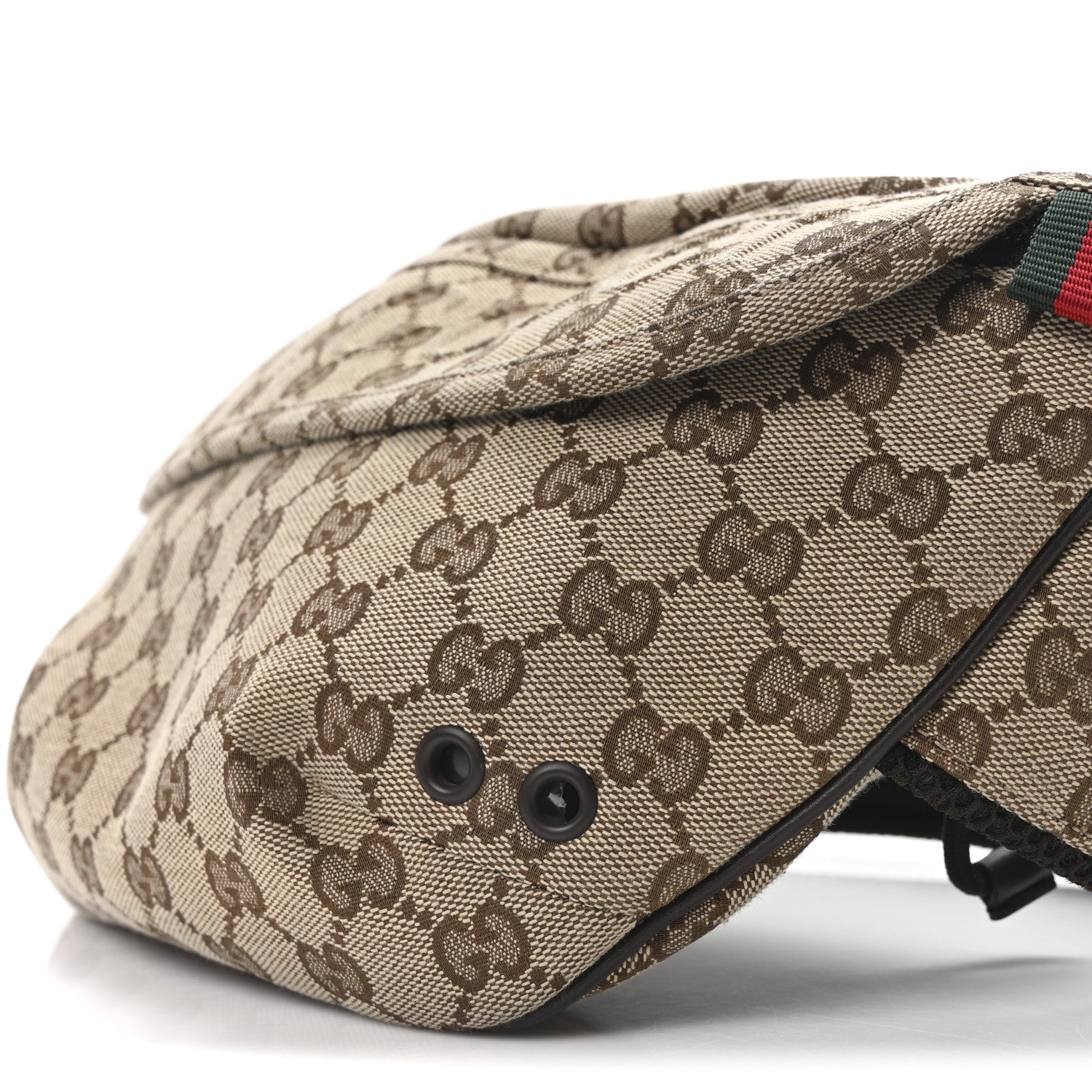Monogram Large Belt Bag Beige Dark Brown