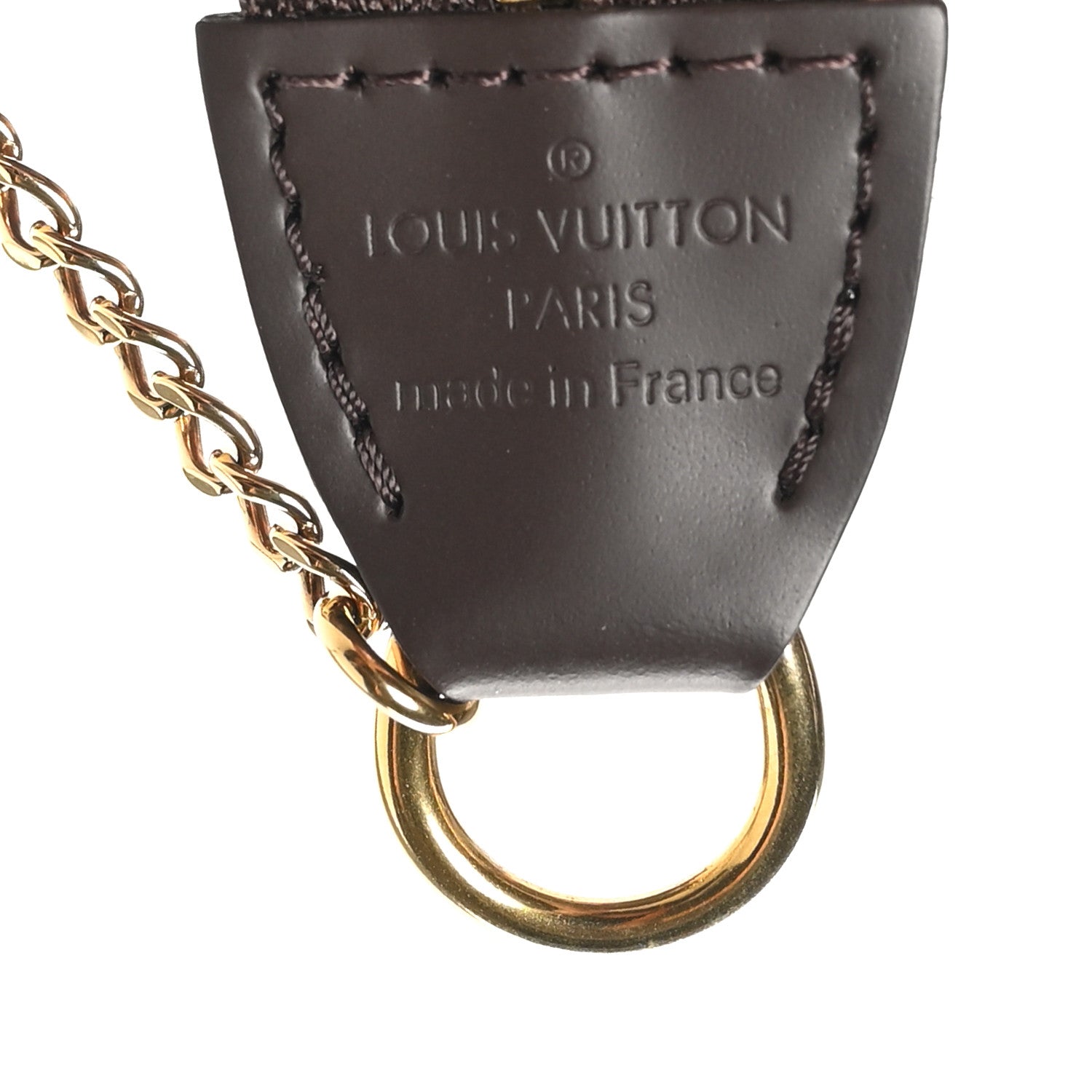 Damier Ebene Mini Pochette Accessories