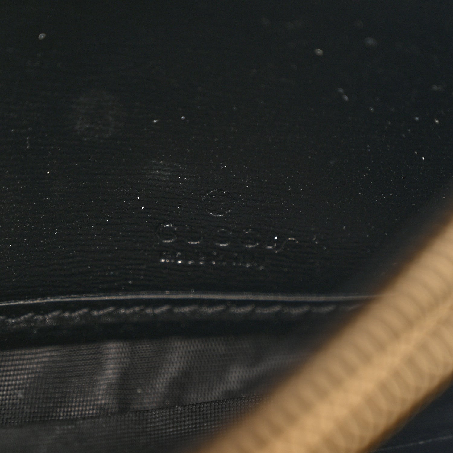 Calfskin Jackie 1961 Chain Wallet Black