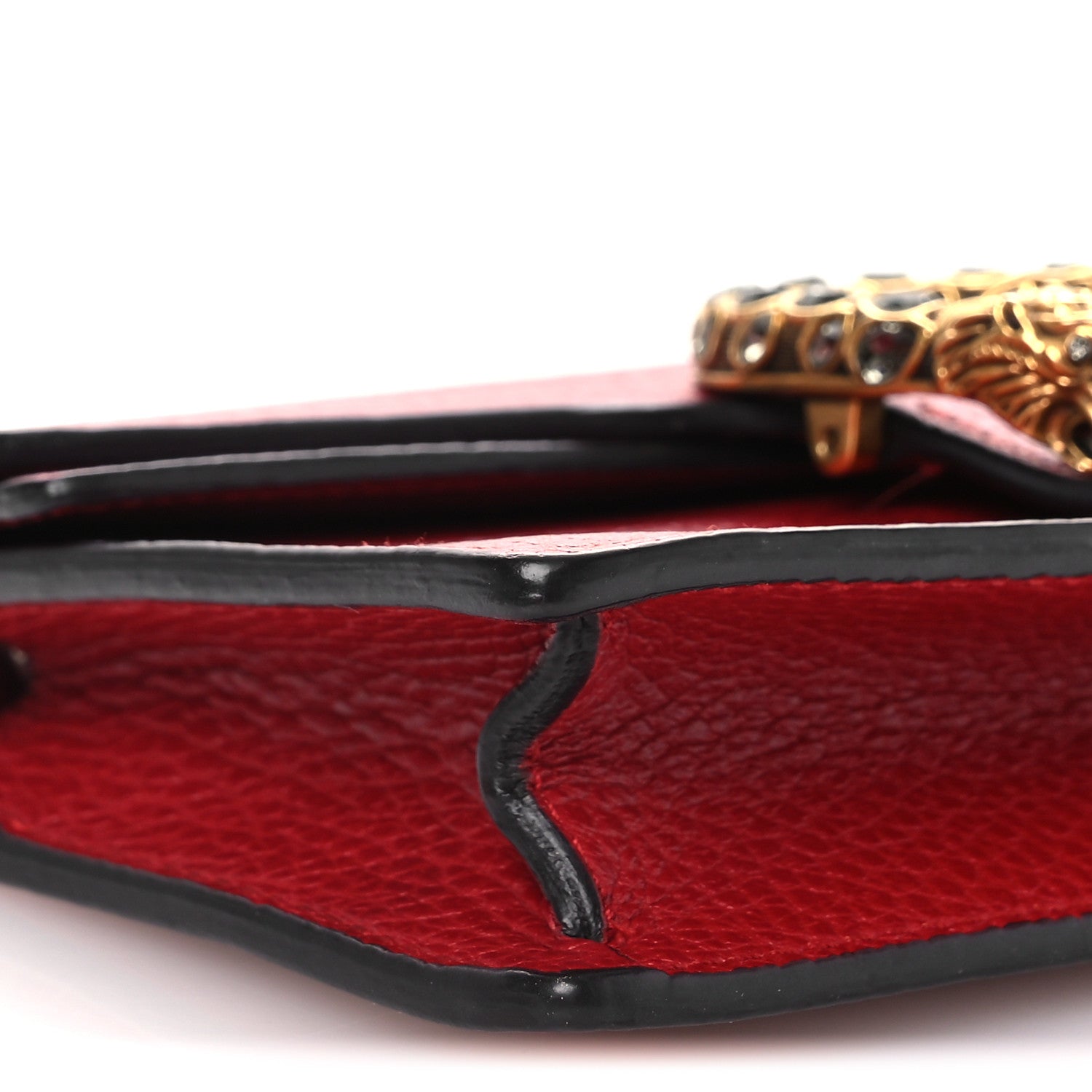 Calfskin Super Mini Dionysus Shoulder Bag Hibiscus Red