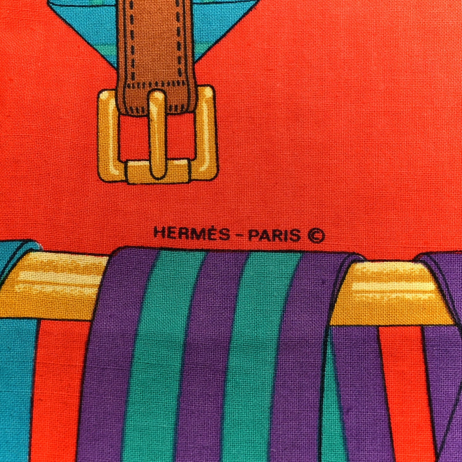 Cotton Les Sangles Hand Towel