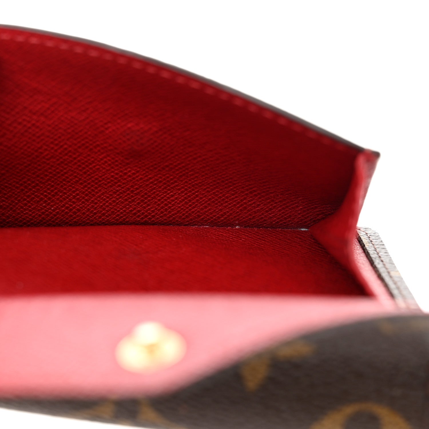 Monogram Compact Marie Wallet Rouge