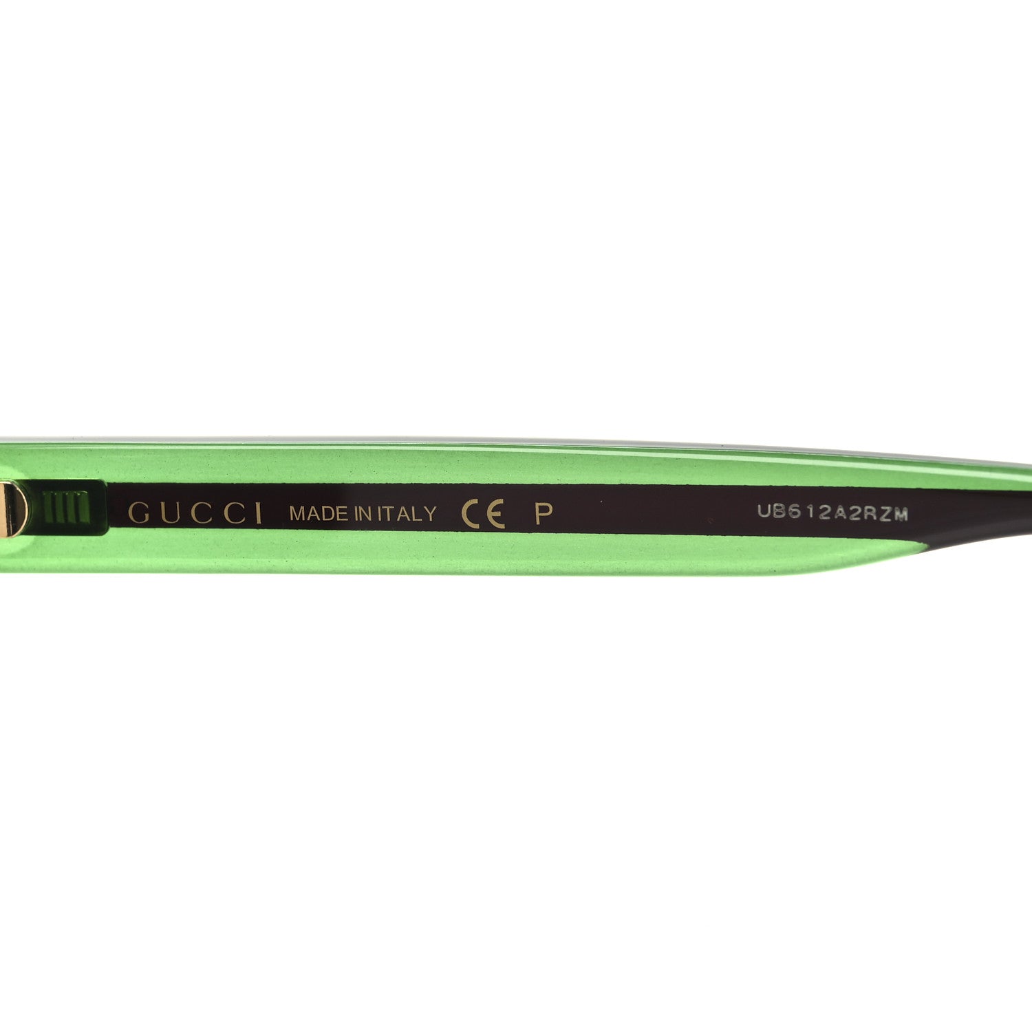 Acetate Web Sunglasses GG 0003S Black Green