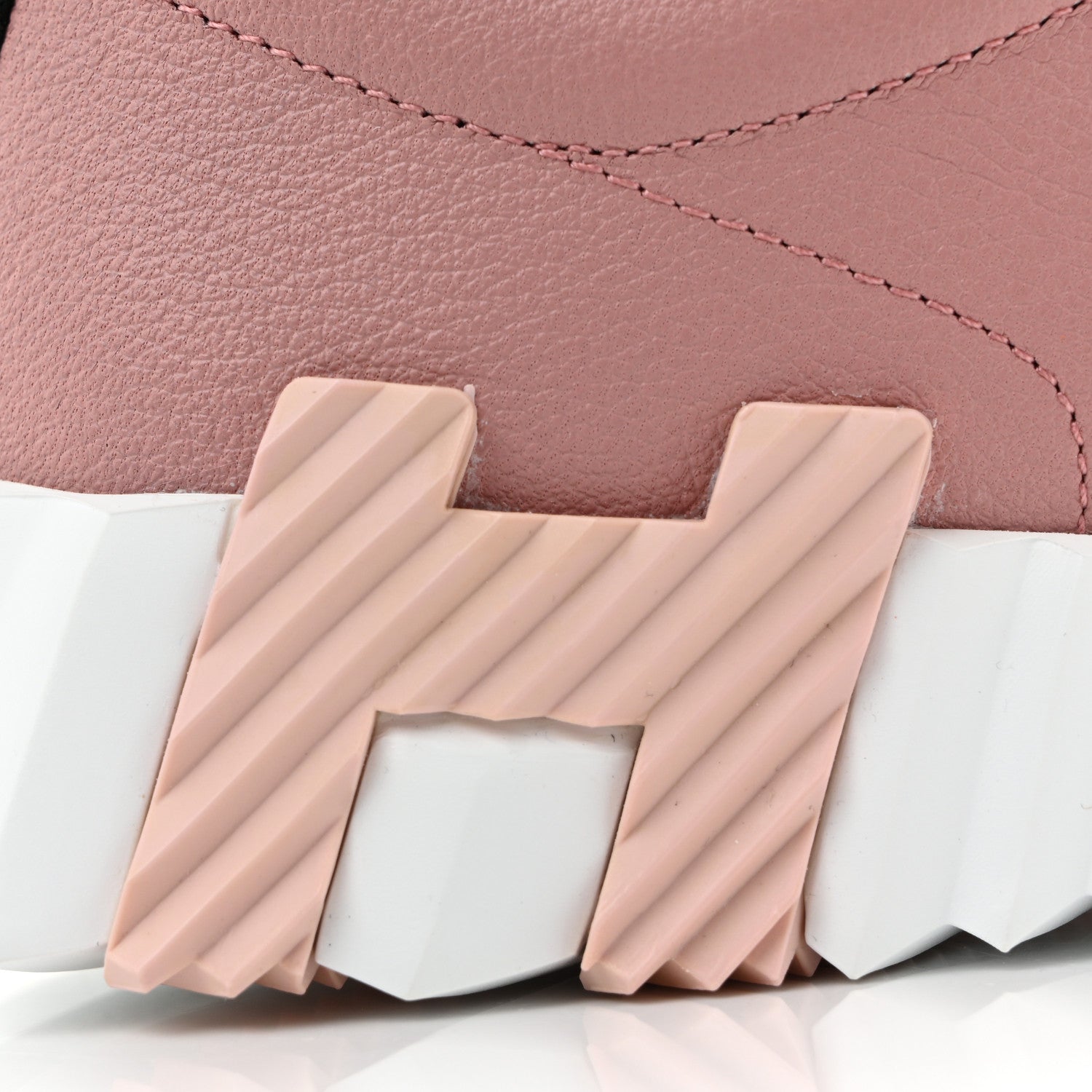 Sport Goatskin Suede Goatskin Womens Bouncing Sneakers 35.5 Rose Aquarelle