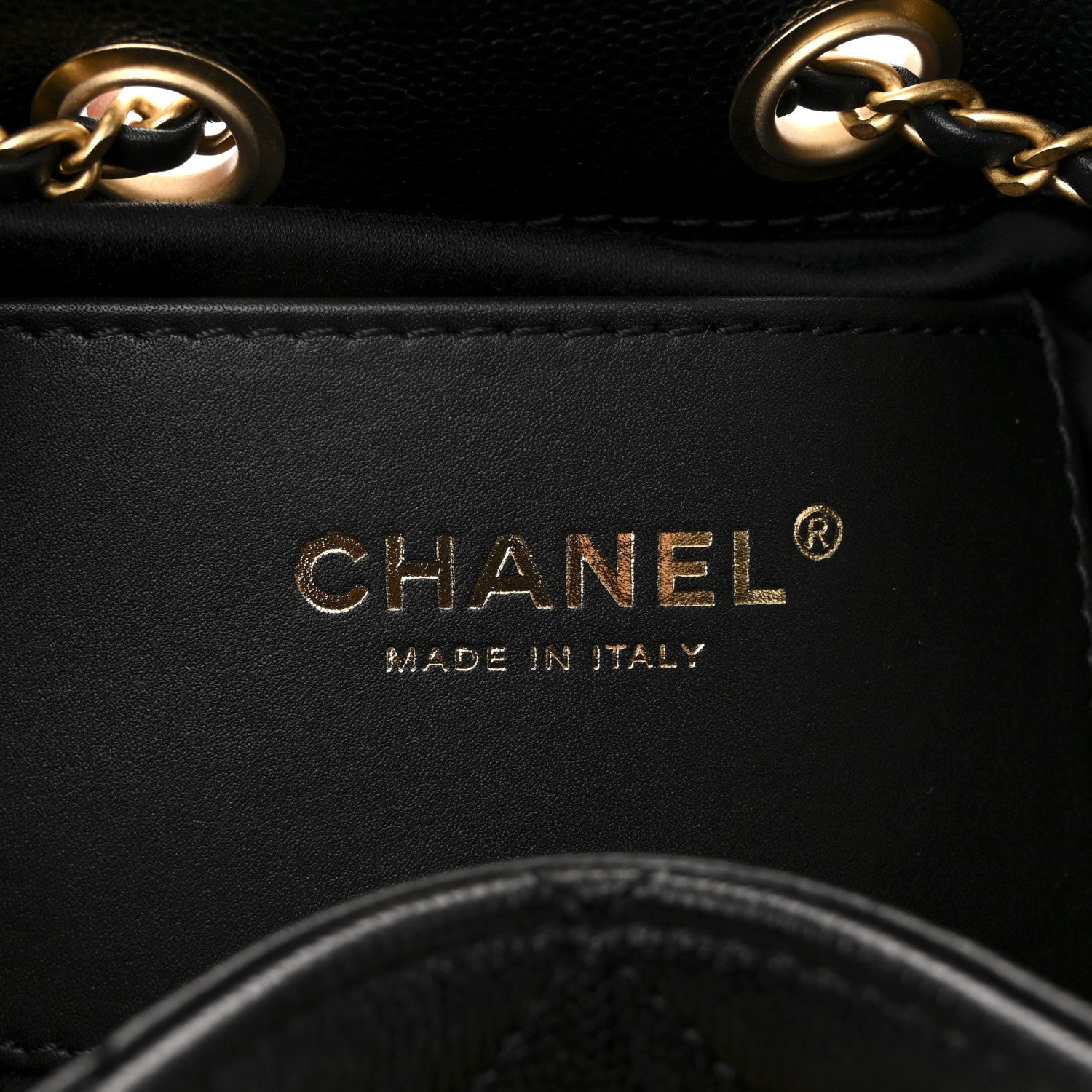 Caviar Quilted Mini Chanel 25 Handbag Black