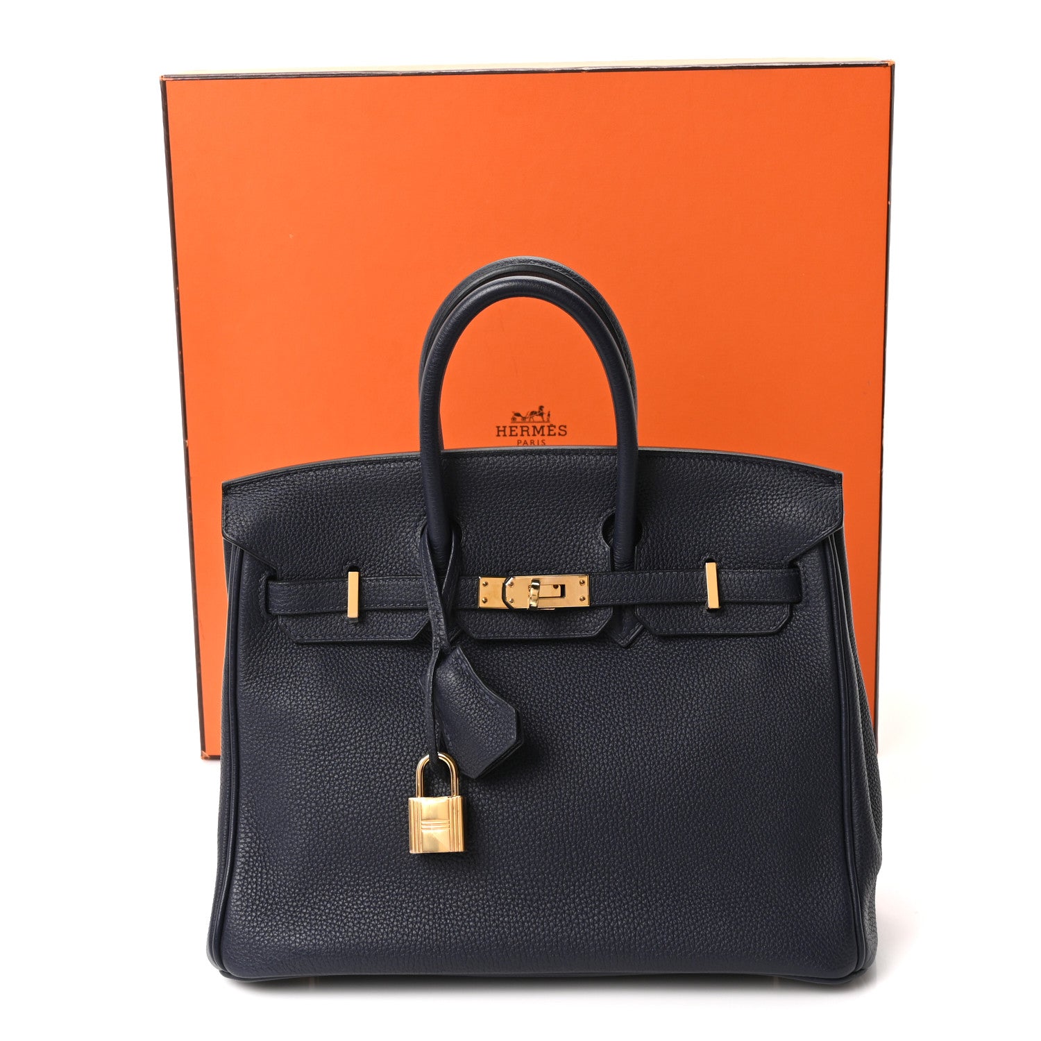 Togo Birkin 25 Bleu Nuit