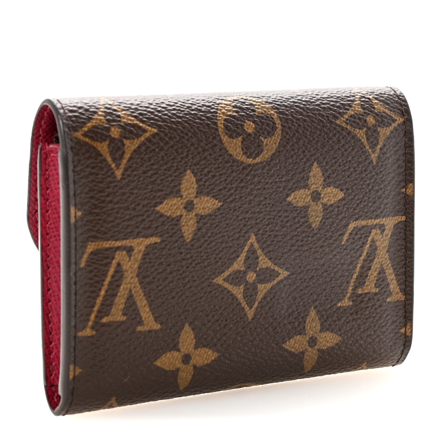 Monogram Rosalie Coin Purse Fuchsia