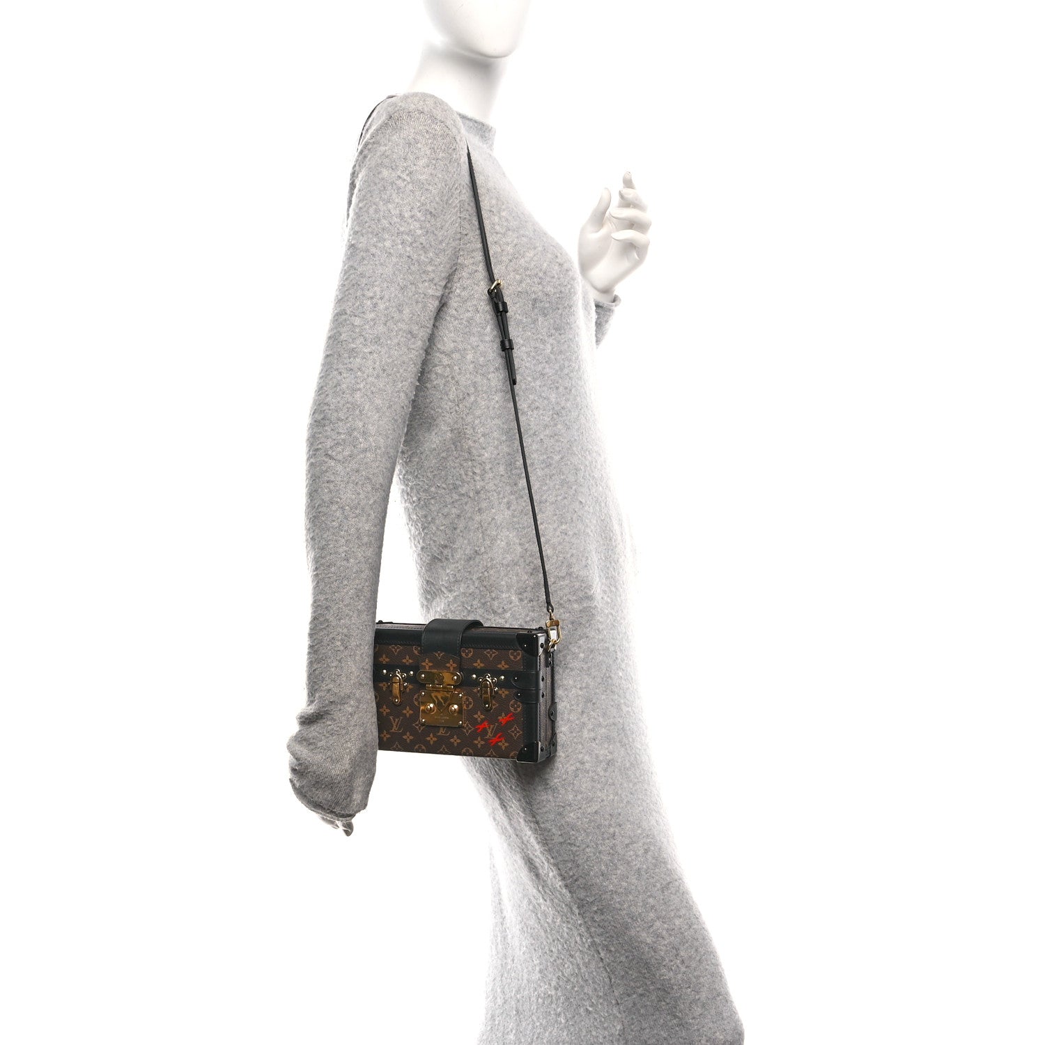 Monogram Petite Malle Black