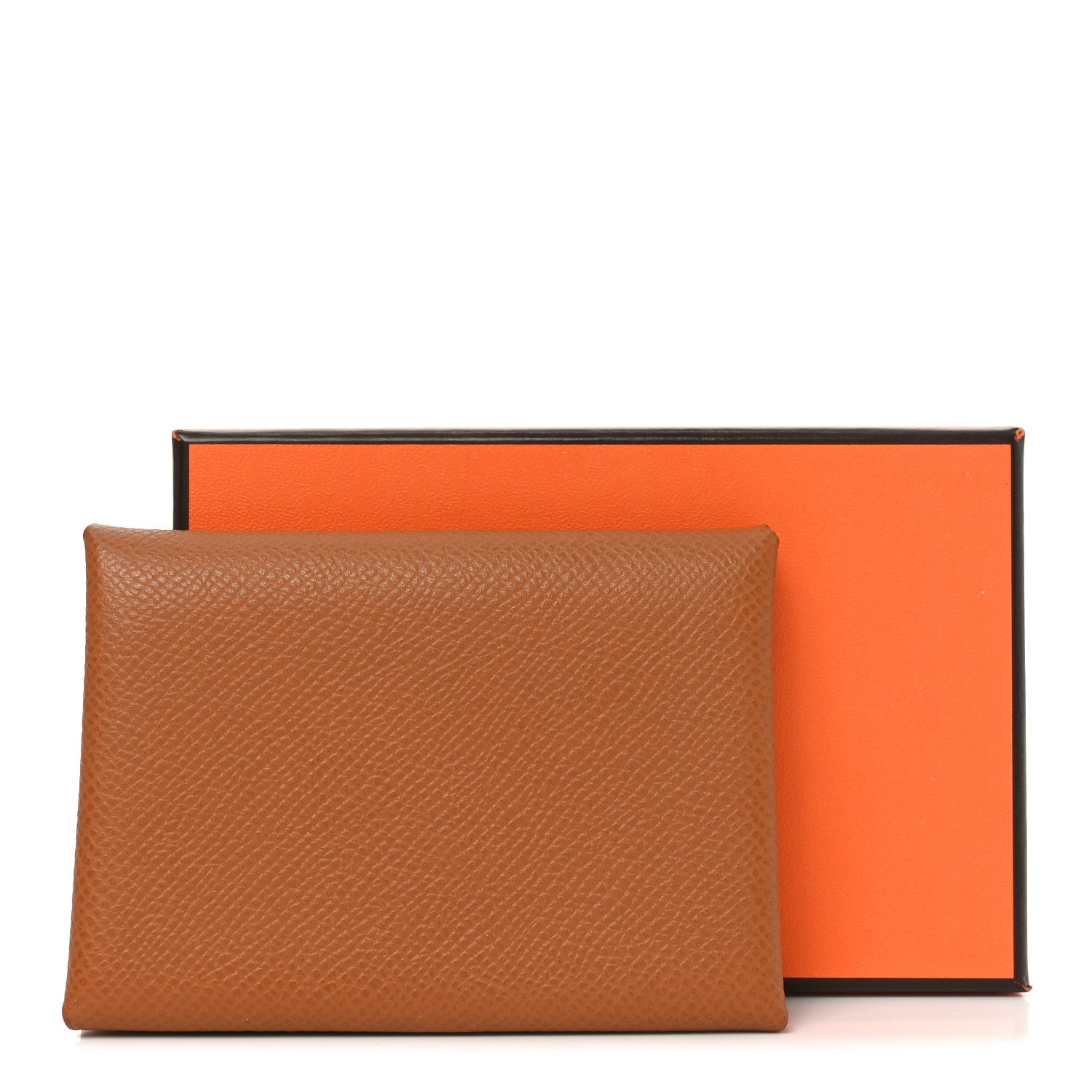 Epsom Calvi Duo Card Case Gold