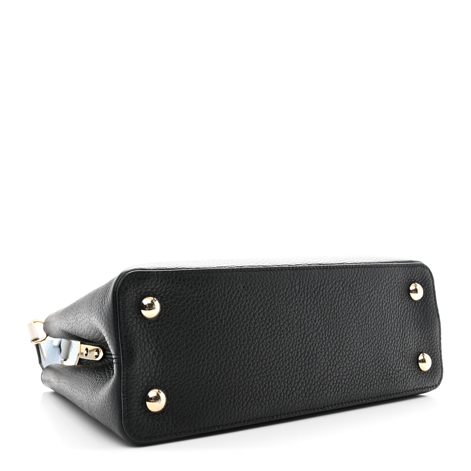 Taurillon Capucines MM Black Blue White