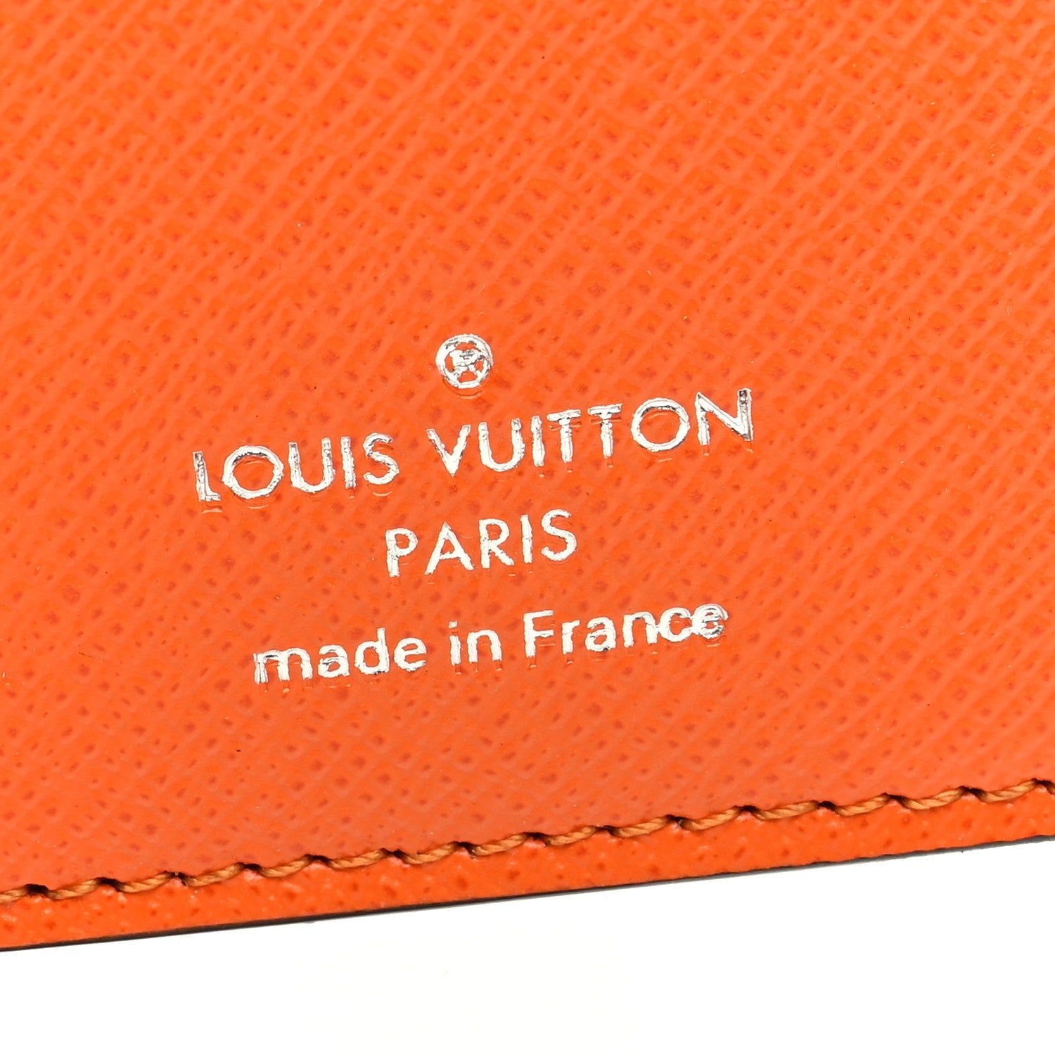 Damier Graphite Giant Pocket Organizer Orange