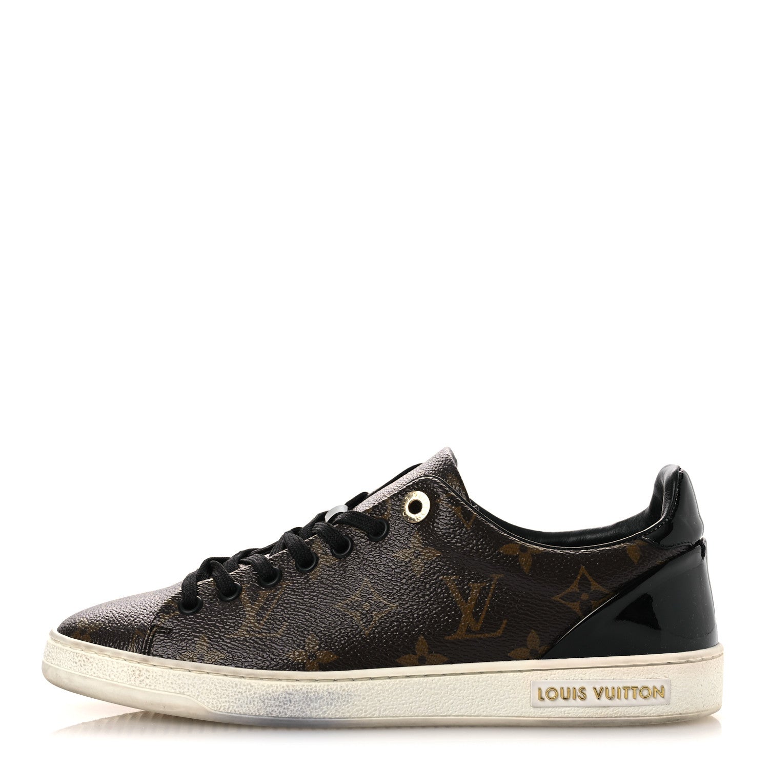 Patent Monogram Frontrow Sneakers 38