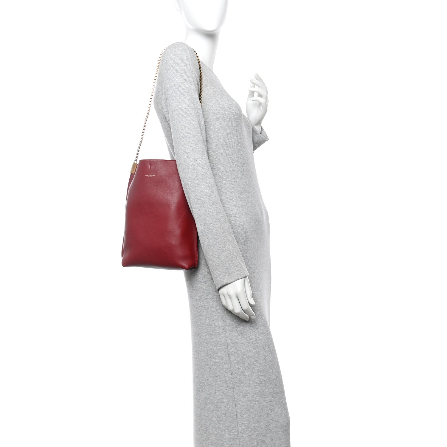 Smooth Calfskin Small Suzanne Hobo Red