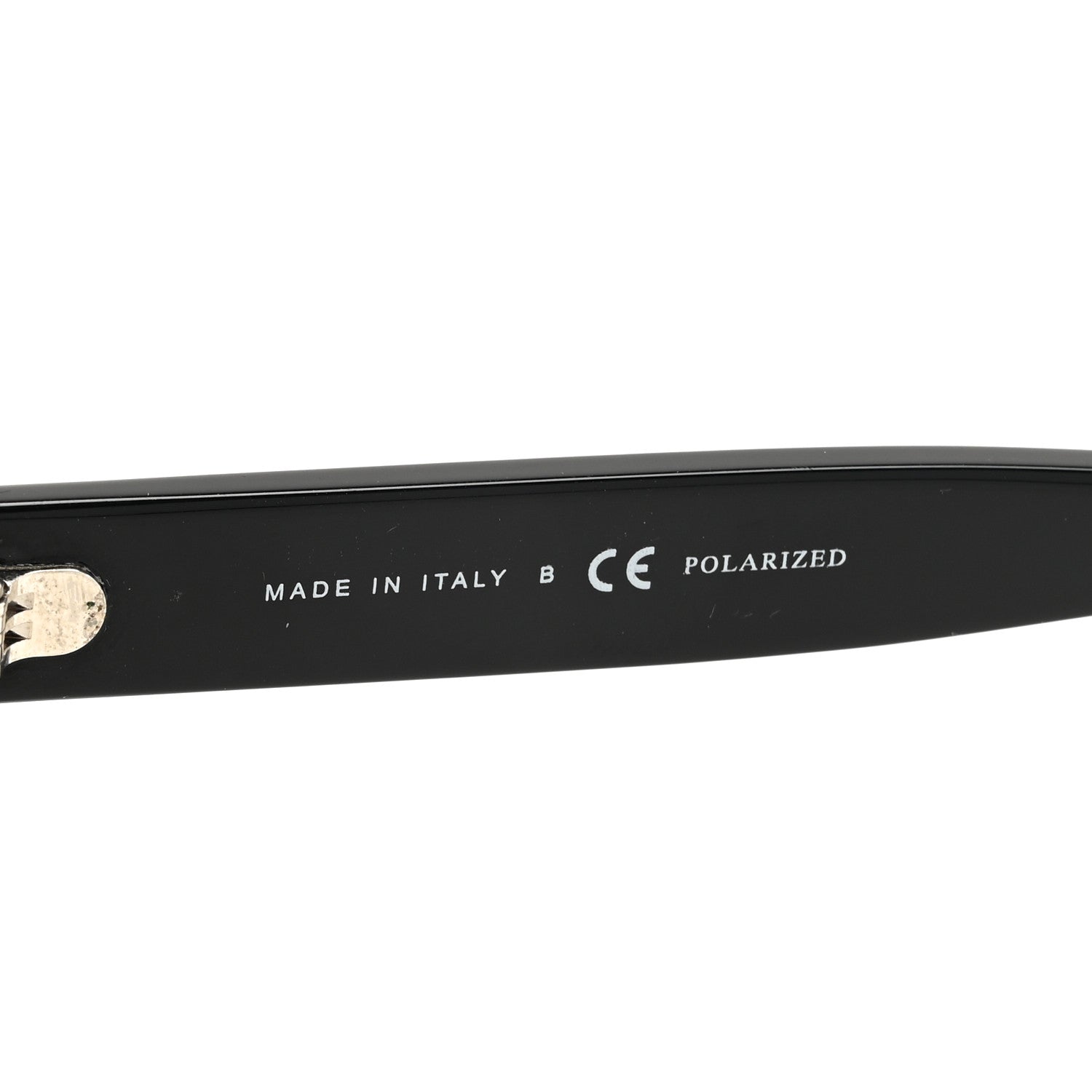 Acetate Polarized Square Sunglasses 5408 Black