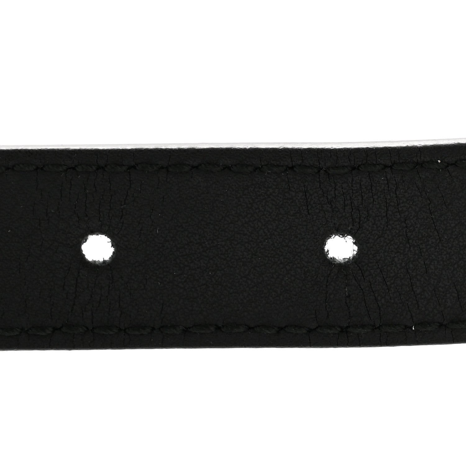 Calfskin Double G 20mm Belt 80 32 Black