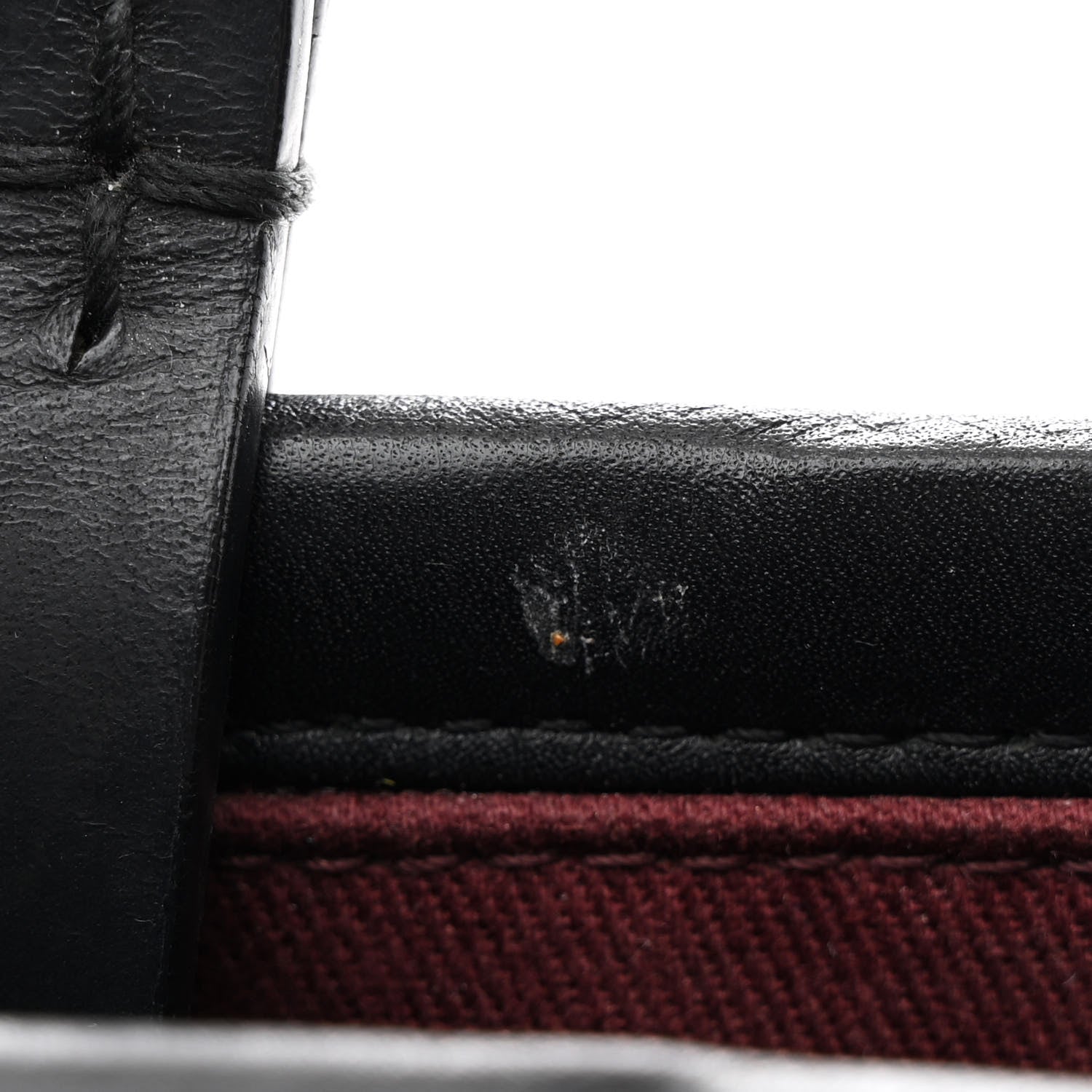 Grained Calfskin Shopping Fever Tote Black