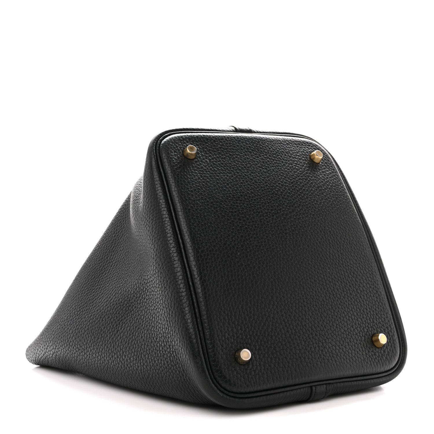 Taurillon Clemence Picotin Lock 22 MM  Black