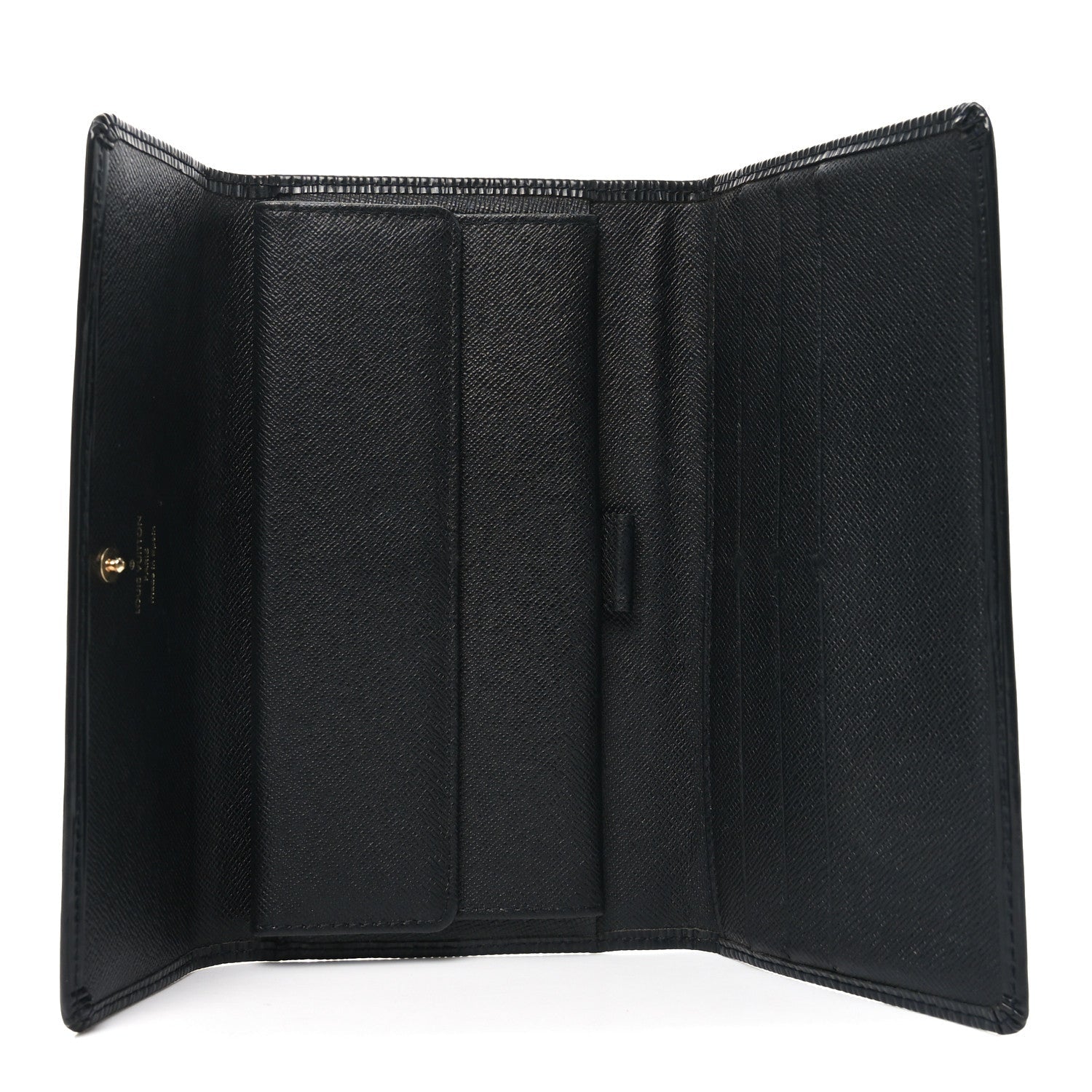 Epi Porte Tresor International Wallet Black