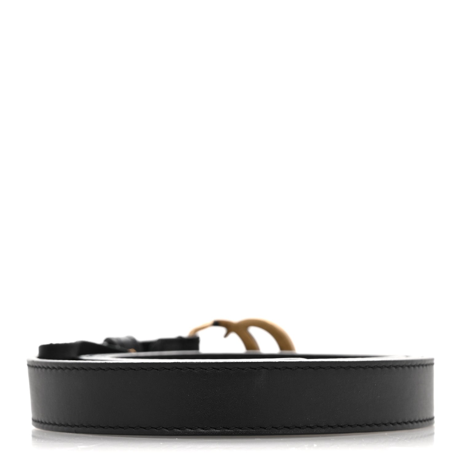 Calfskin Double G 20mm Belt 100 40 Black