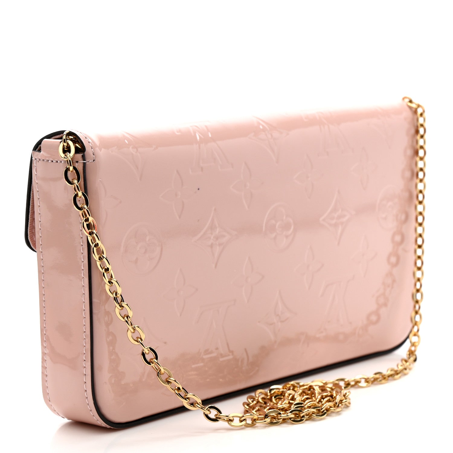 Vernis Felicie Chain Wallet Rose Ballerine