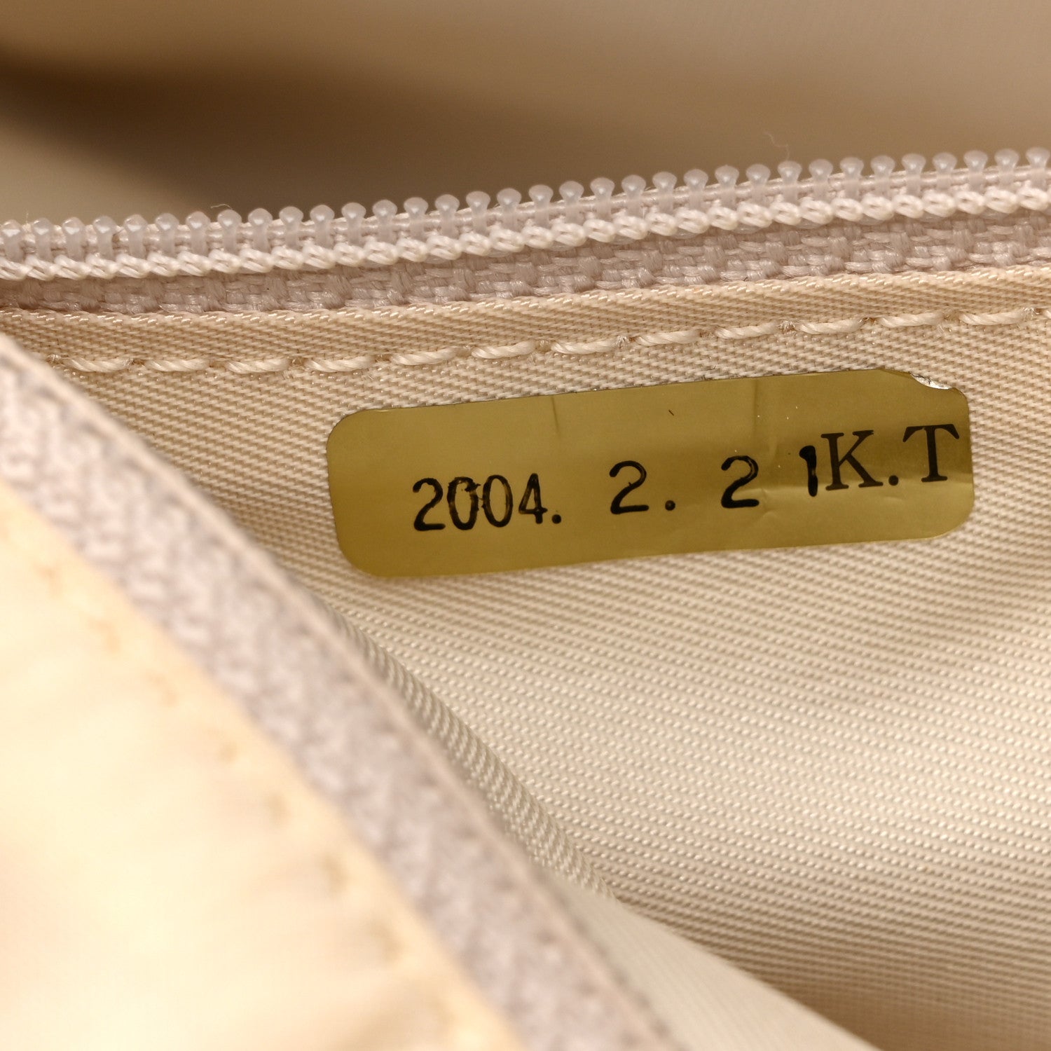 Nylon Travel Bowler Beige