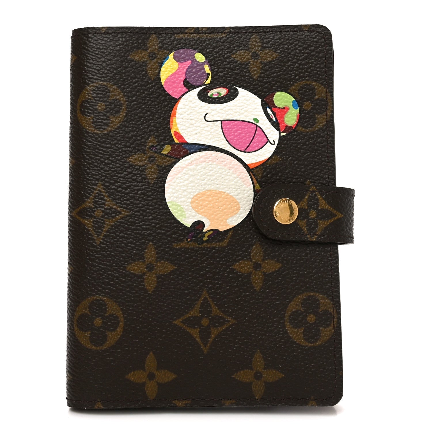 Monogram Panda Small Ring Agenda Cover