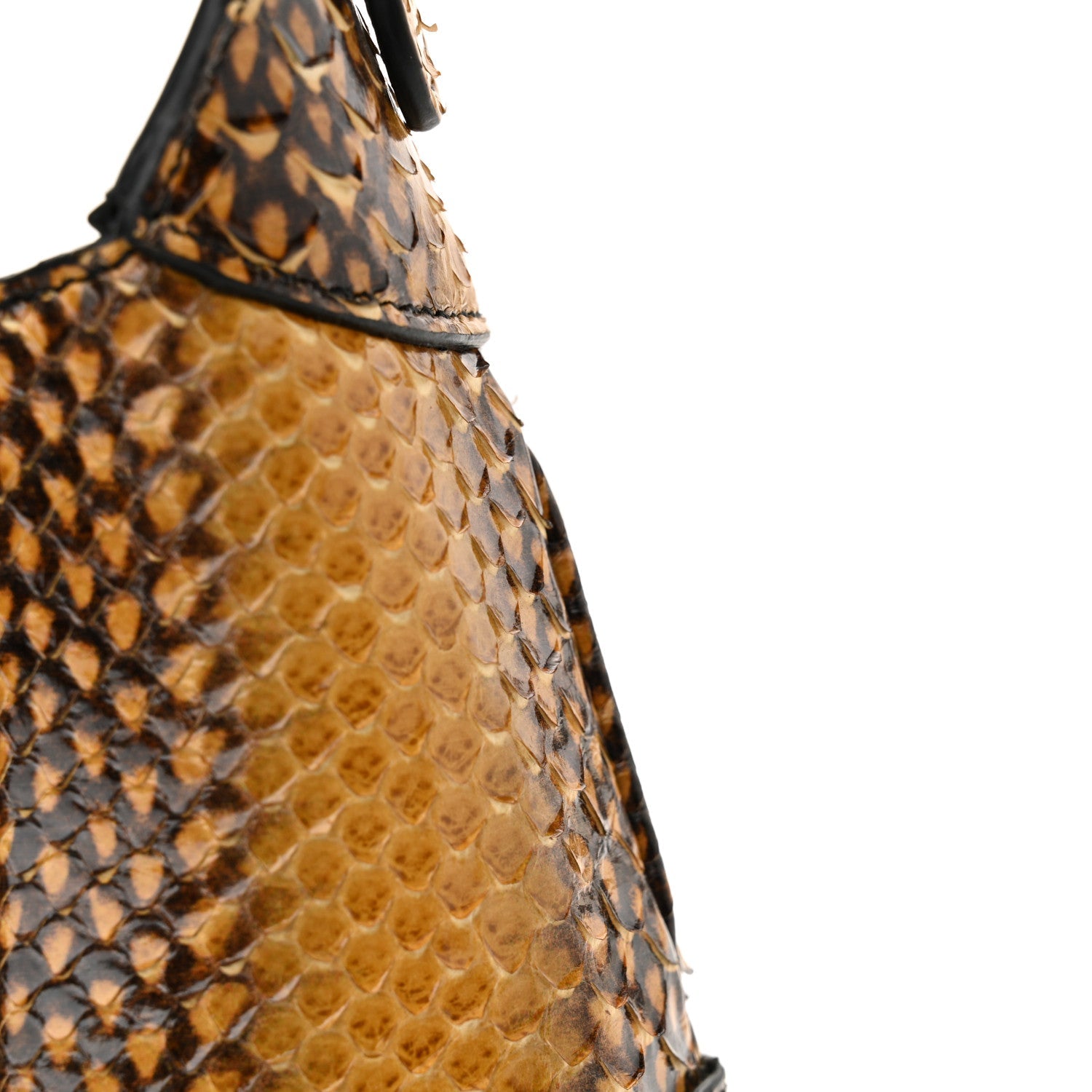Snakeskin Small Jackie 1961 Hobo Brown