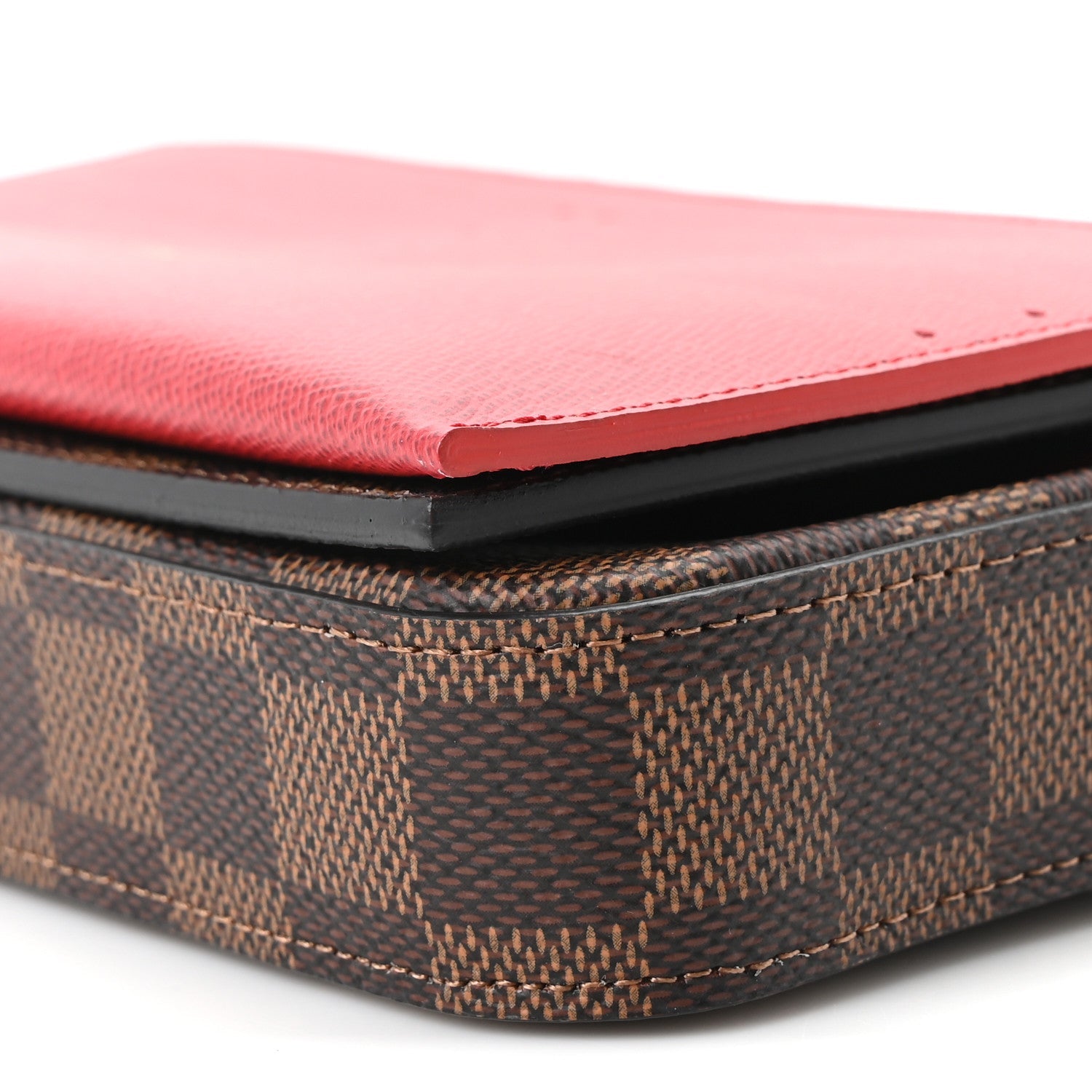 Damier Ebene Pochette Felicie Chain Wallet