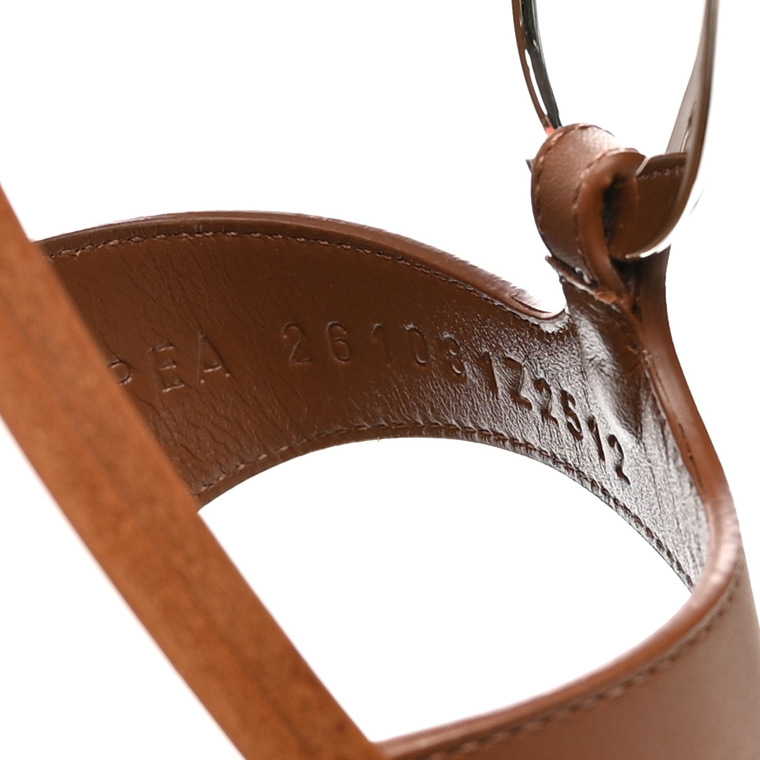 Calfskin Marinella Sandals 37 Gold