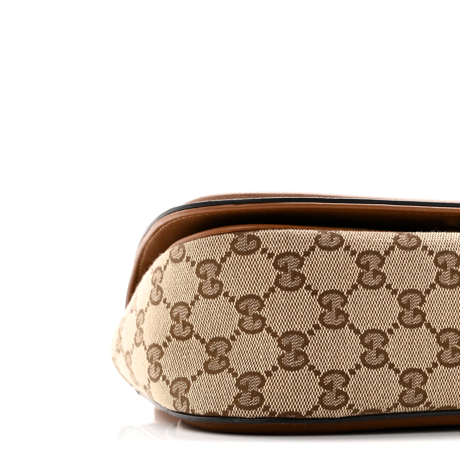 Monogram Calfskin Blondie Small Shoulder Bag Brown