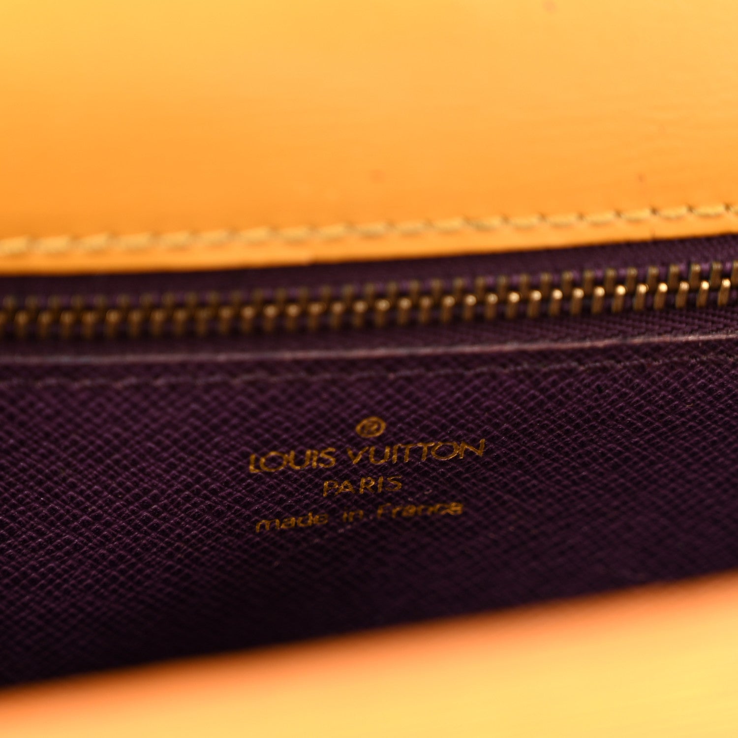 Epi Arche Pochette Yellow