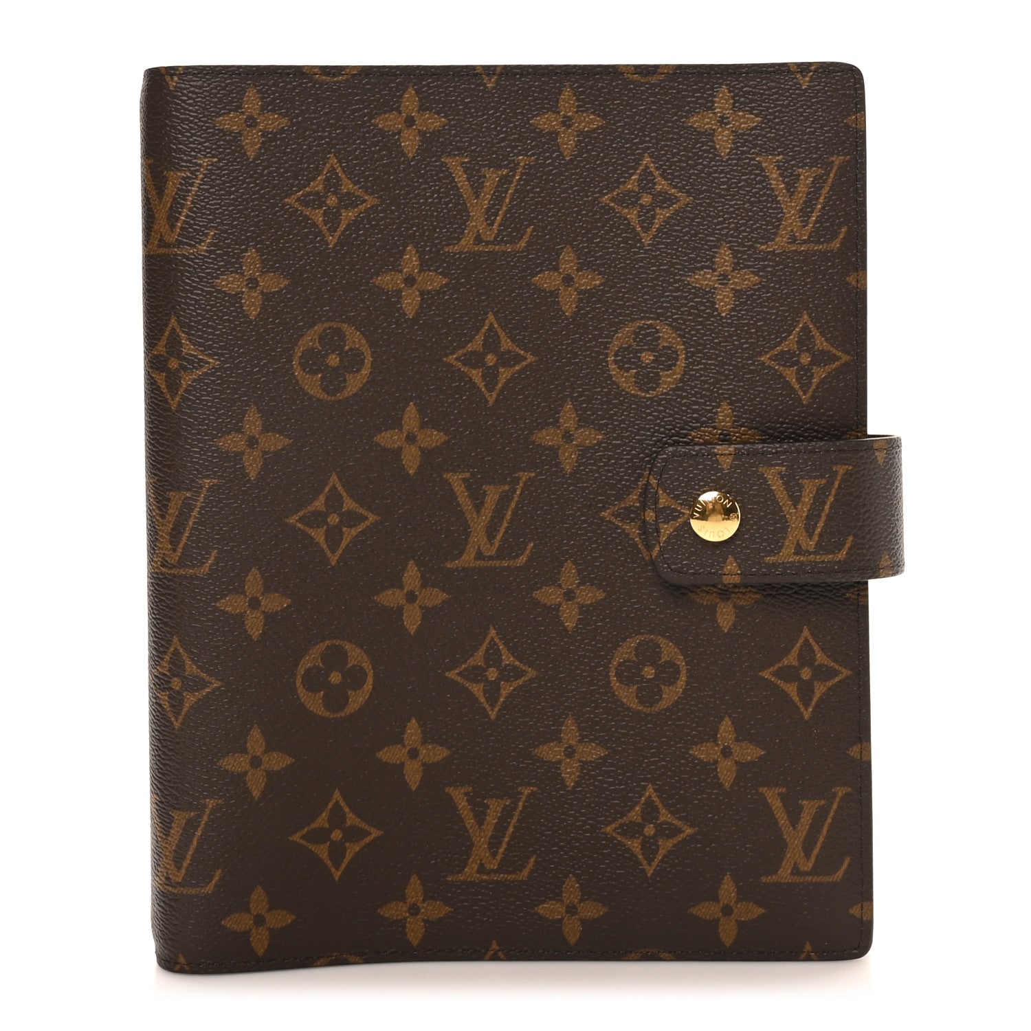 Monogram Large Ring Agenda Cover