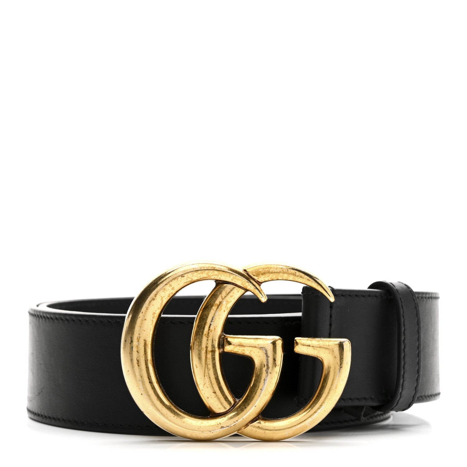 Calfskin Double G 40mm Belt 80 32 Black