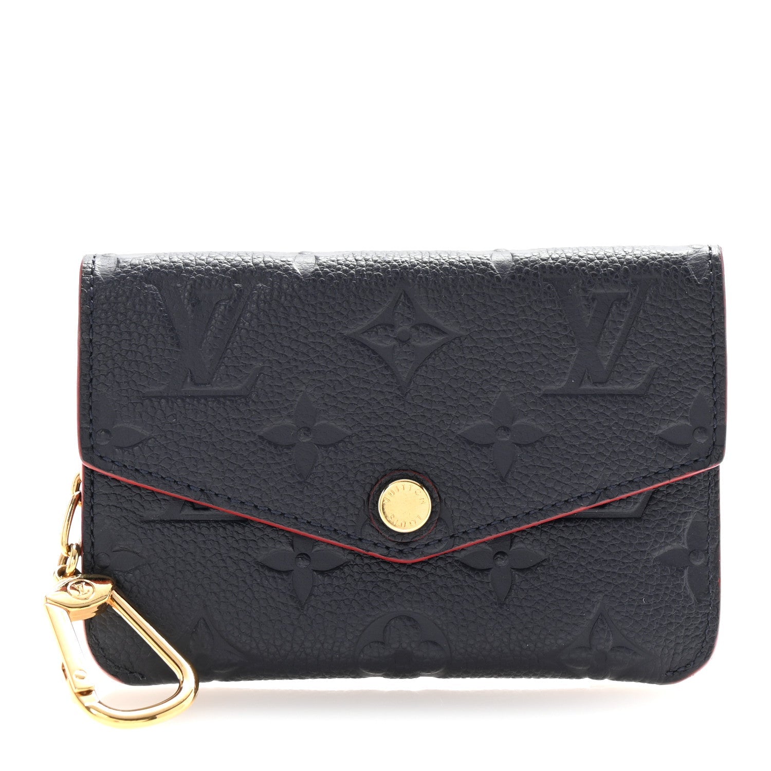 Empreinte Key Pouch Marine Rouge