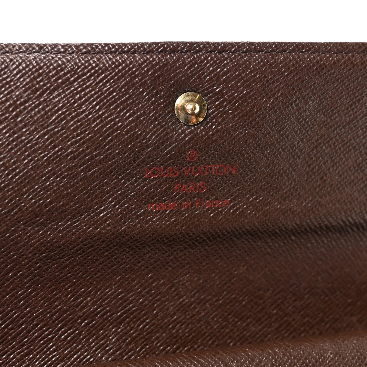 Damier Ebene Sarah Wallet